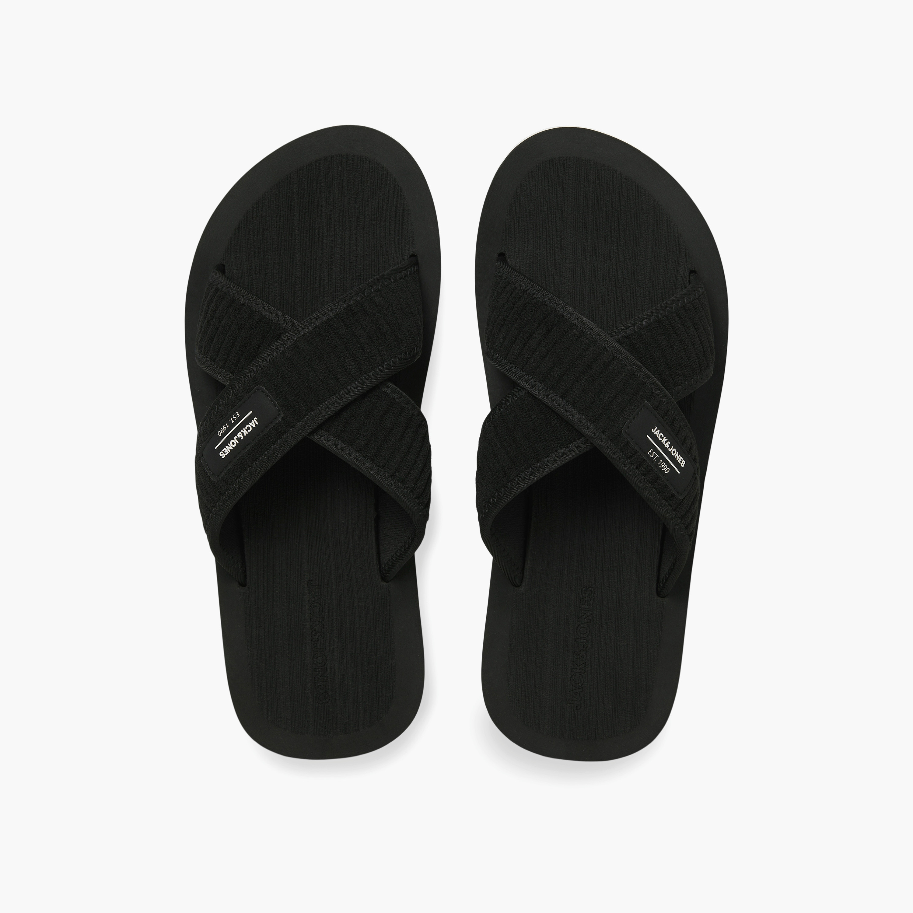 شبشب سهل الارتداء للرجال من جاك آند جونز | 12274562-men-shoes-flipflopsandslides-image-3
