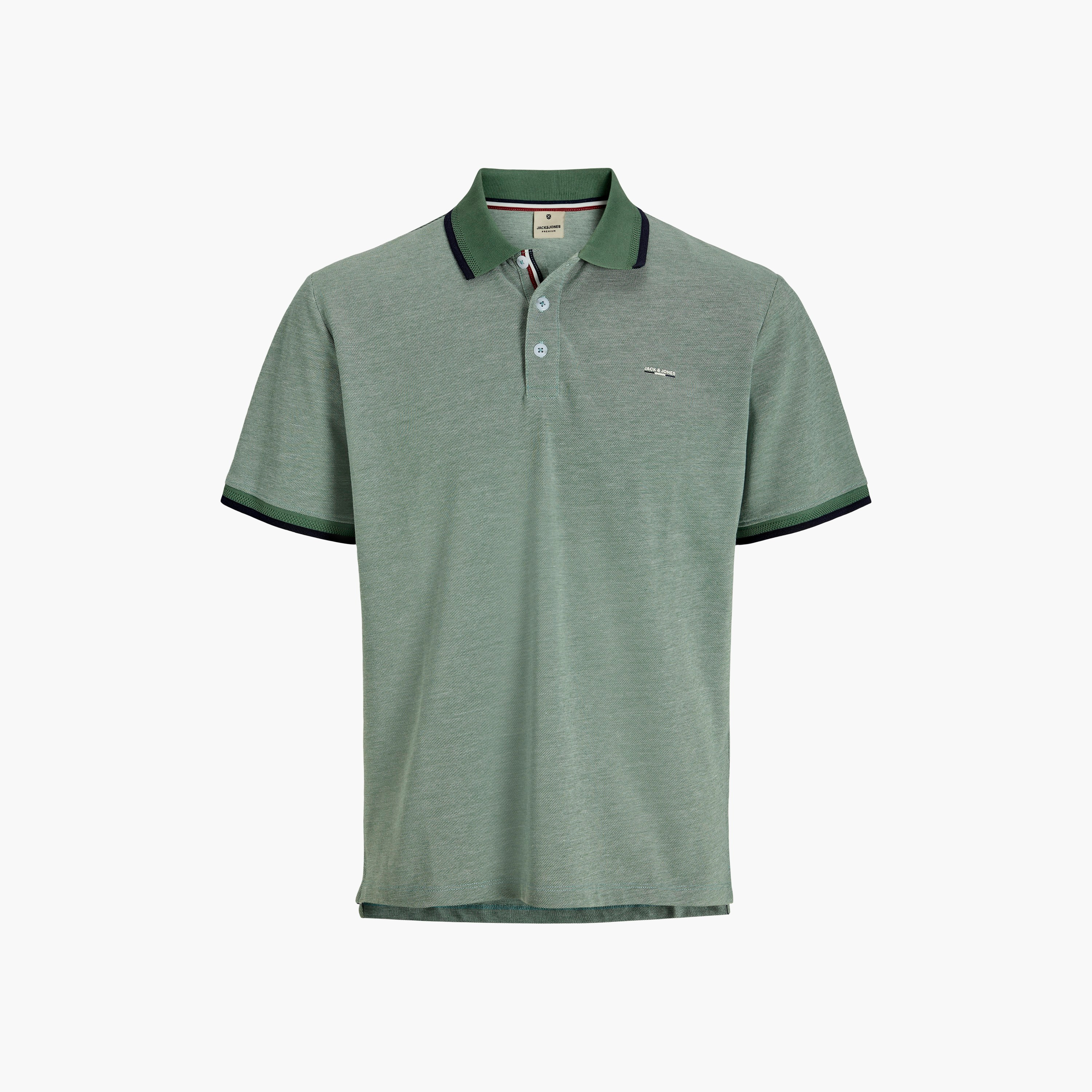 قميص بولو رجالي بأكمام قصيرة وياقة وشعار من جاك اند جونز-men-clothing-tshirtsandpolos-polos-image-7