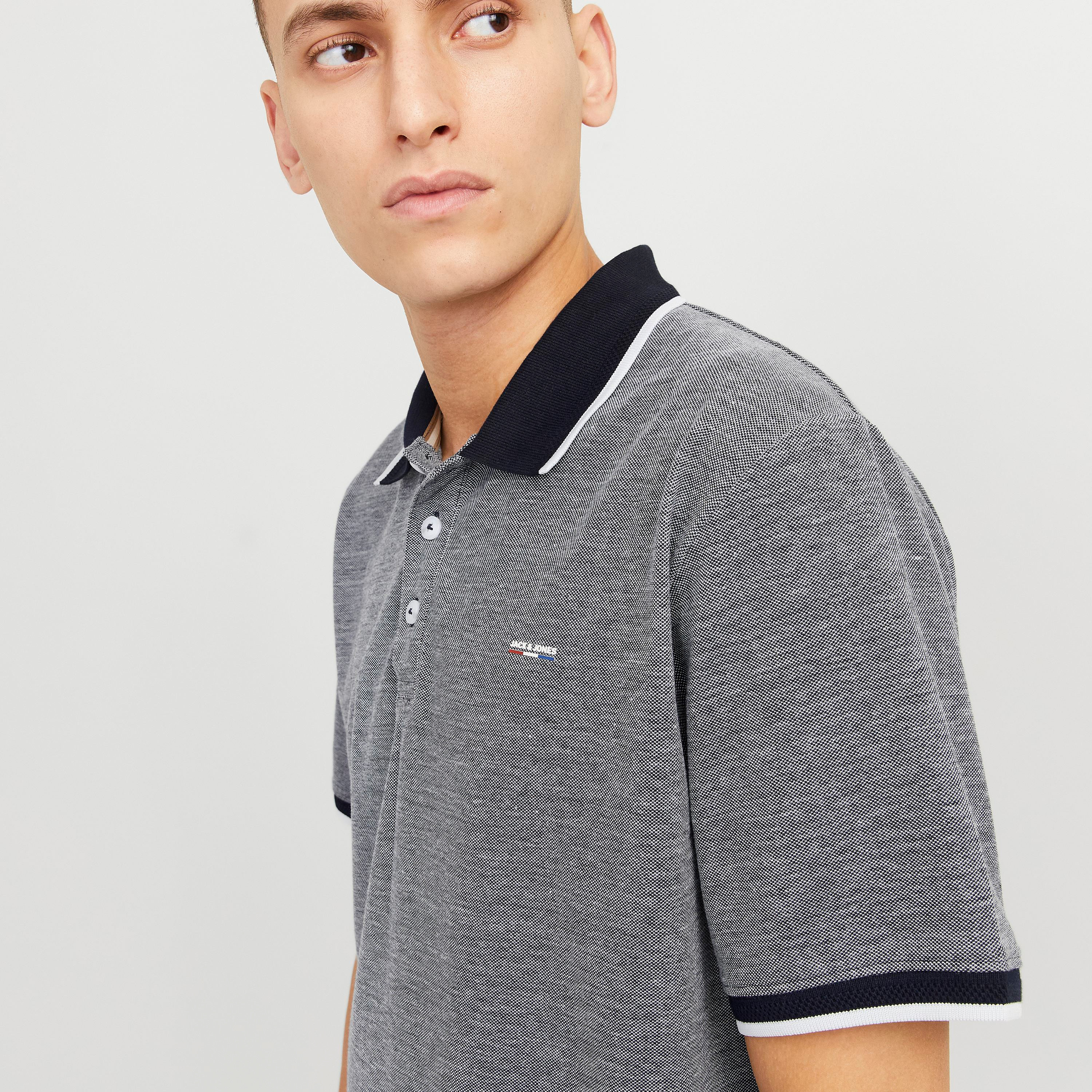 Jack & Jones Logo Collared Short Sleeves Men's Polo-Shirt-men-clothing-tshirtsandpolos-polos-image-3