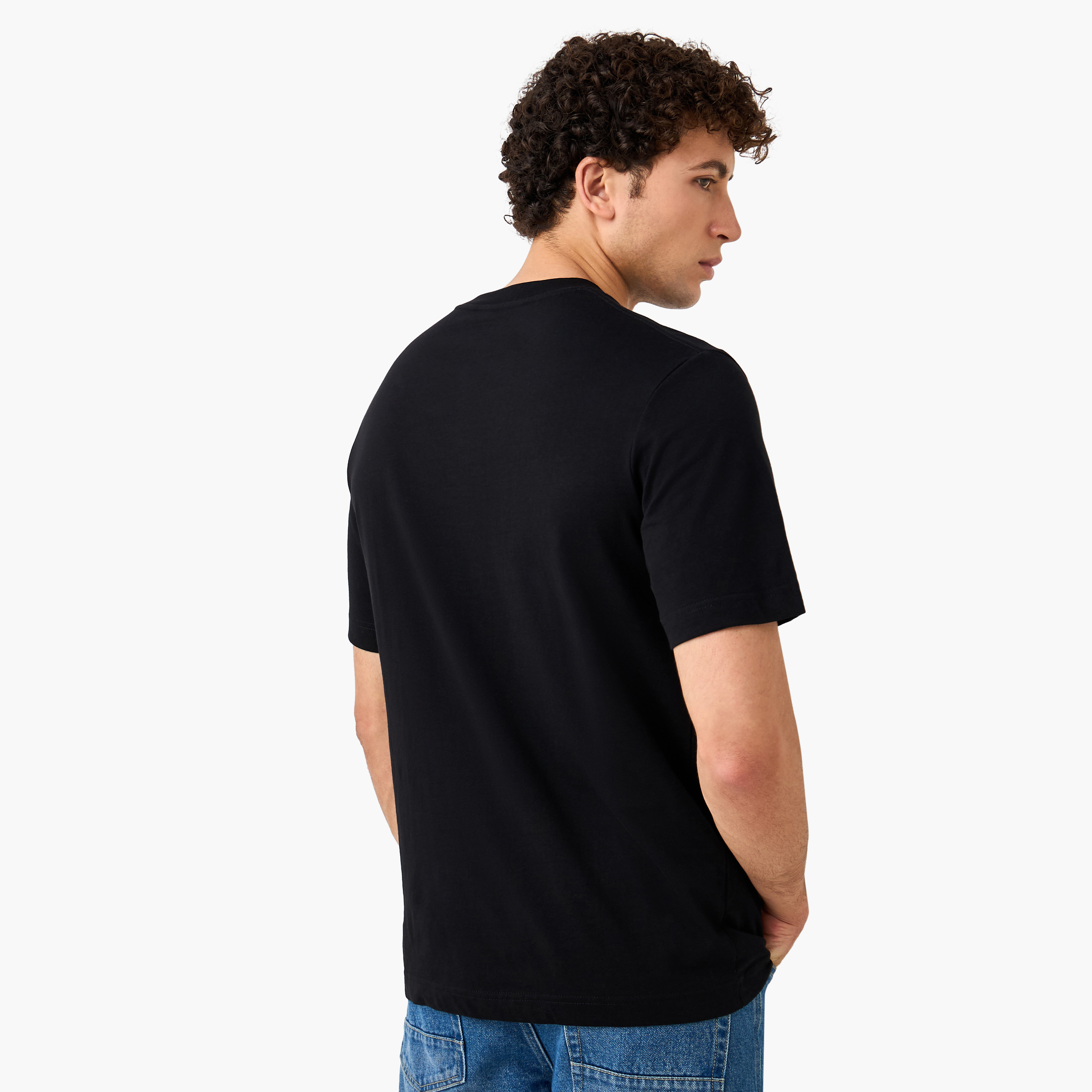 Jack & Jones Logo Crew Neck Short Sleeves Men's T-Shirt-men-clothing-tshirtsandpolos-tshirts-image-3