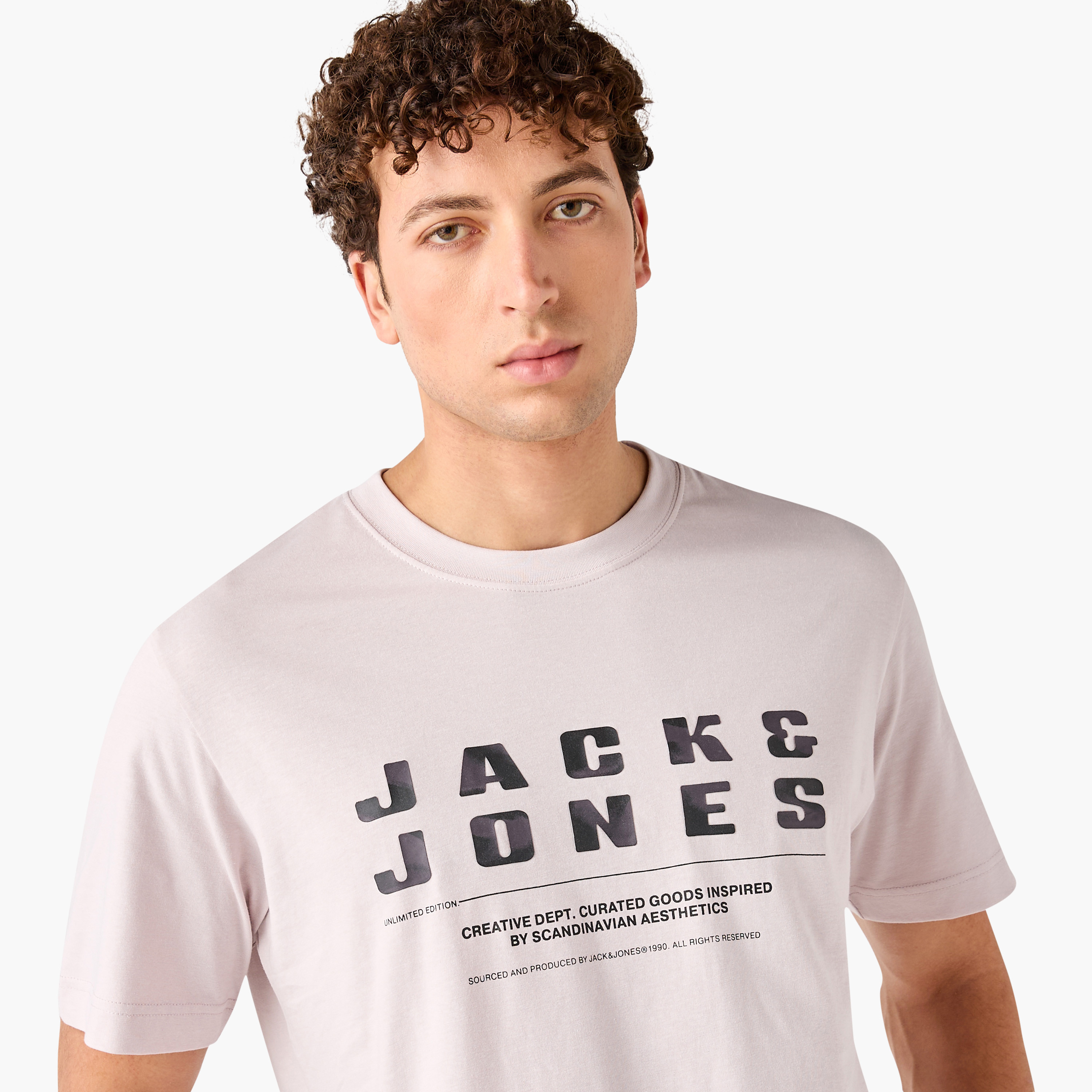 Jack & Jones Logo Crew Neck Short Sleeves Men's T-Shirt-men-clothing-tshirtsandpolos-tshirts-image-14