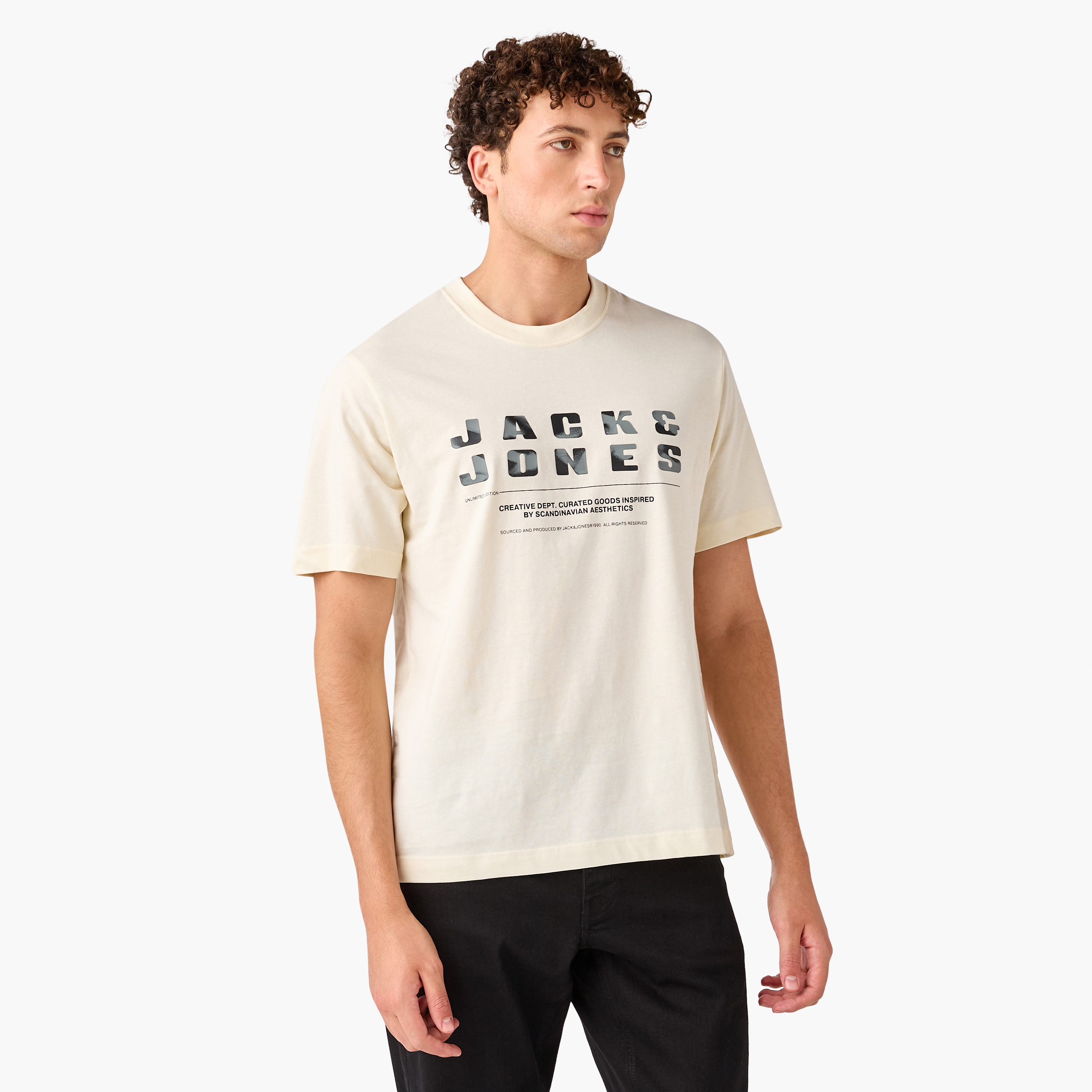 Jack & Jones Logo Crew Neck Short Sleeves Men's T-Shirt-men-clothing-tshirtsandpolos-tshirts-image-16