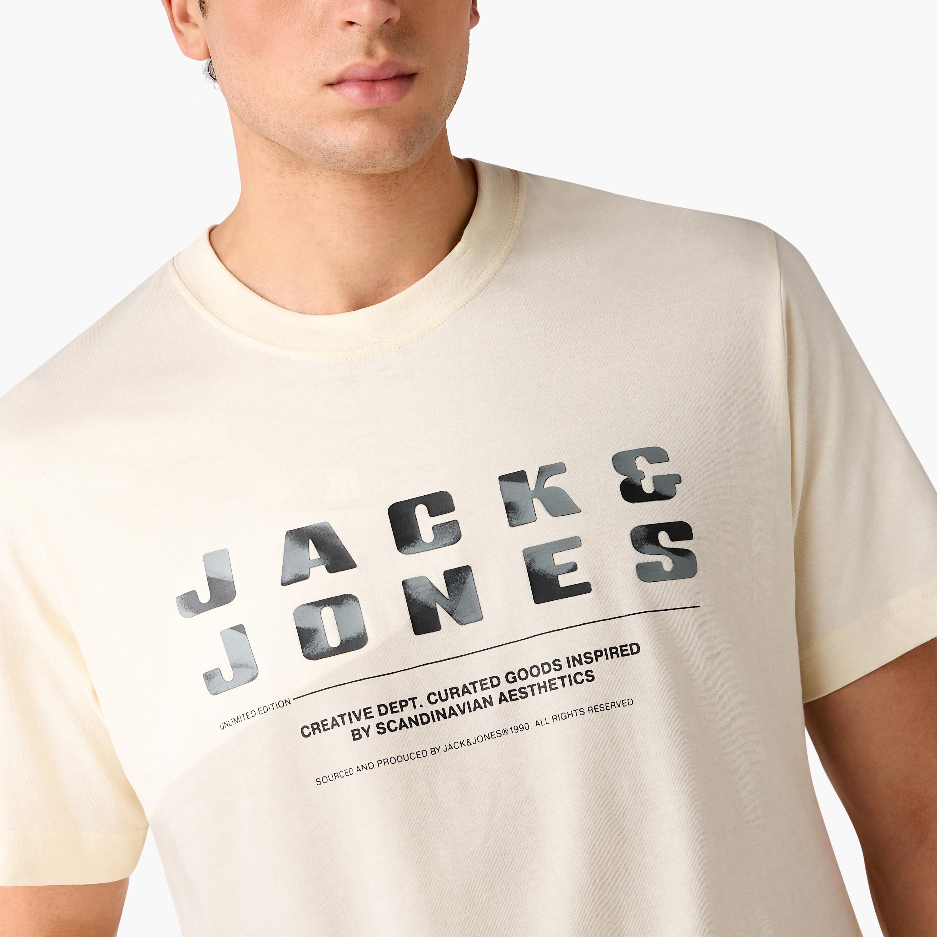 Jack & Jones Logo Crew Neck Short Sleeves Men's T-Shirt-men-clothing-tshirtsandpolos-tshirts-image-19