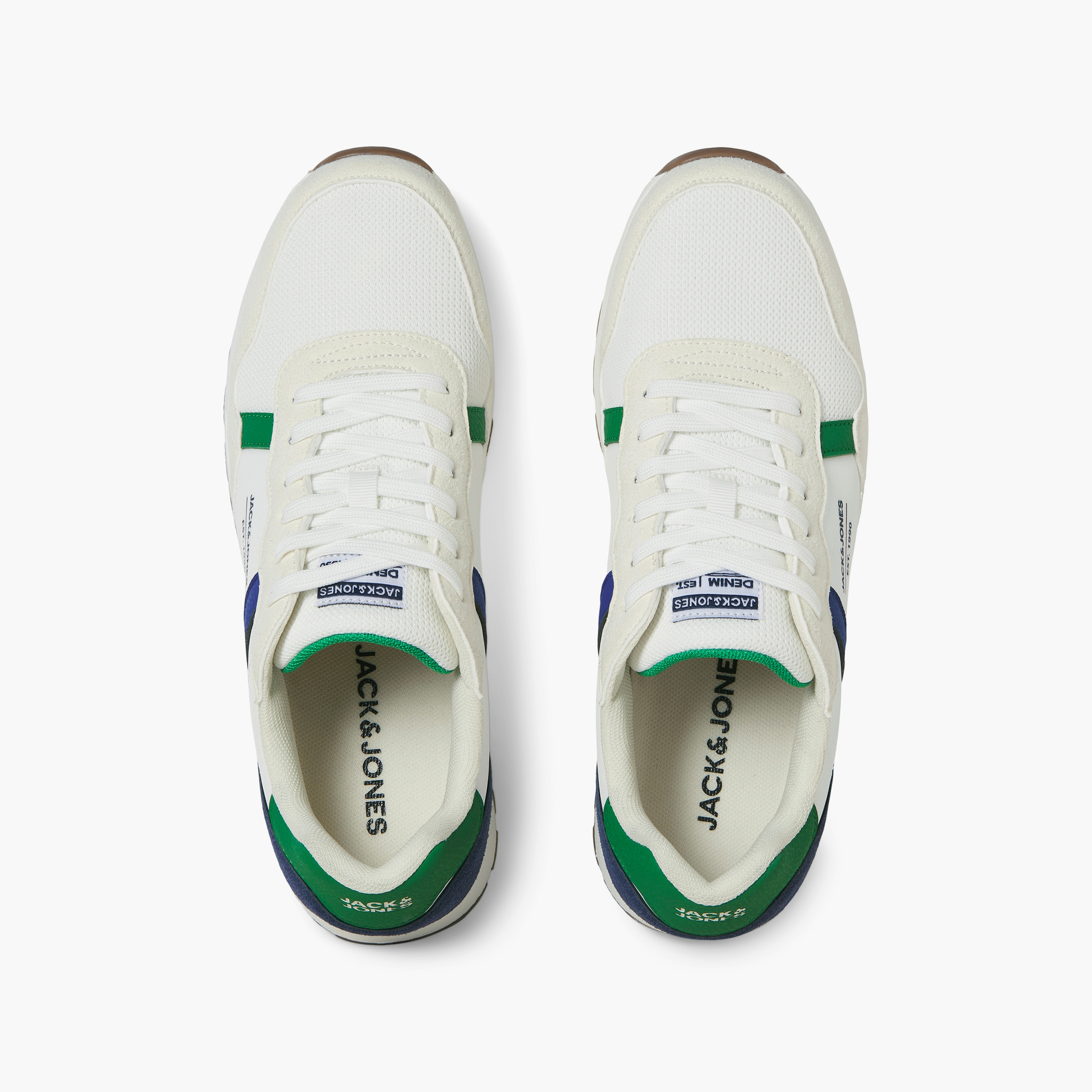 Jack & Jones Men's Lace-Up Low Top Sneakers | 12274764-men-shoes-sneakers-image-4