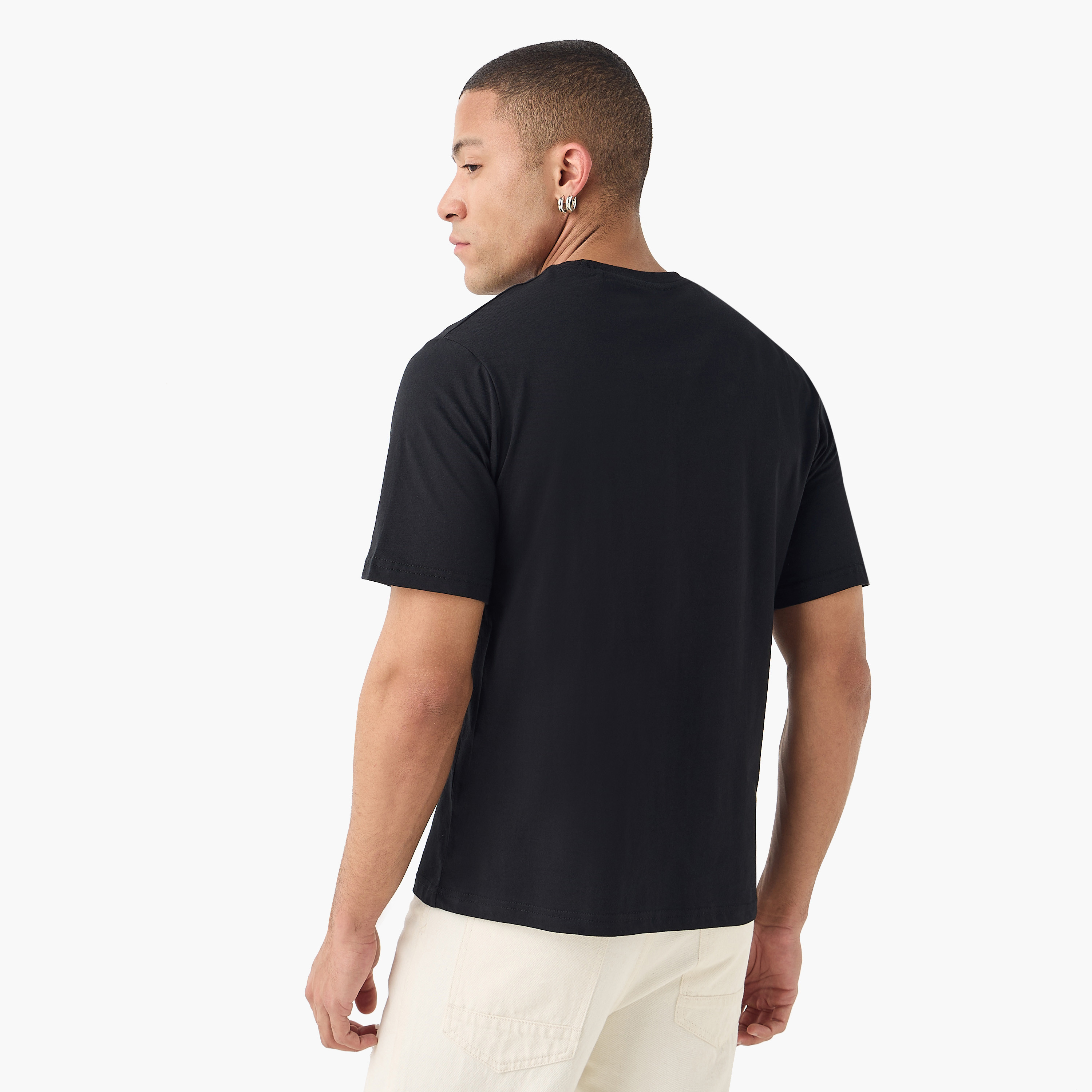 Jack & Jones Logo Crew Neck Short Sleeves Men's T-Shirt-men-clothing-tshirtsandpolos-tshirts-image-19