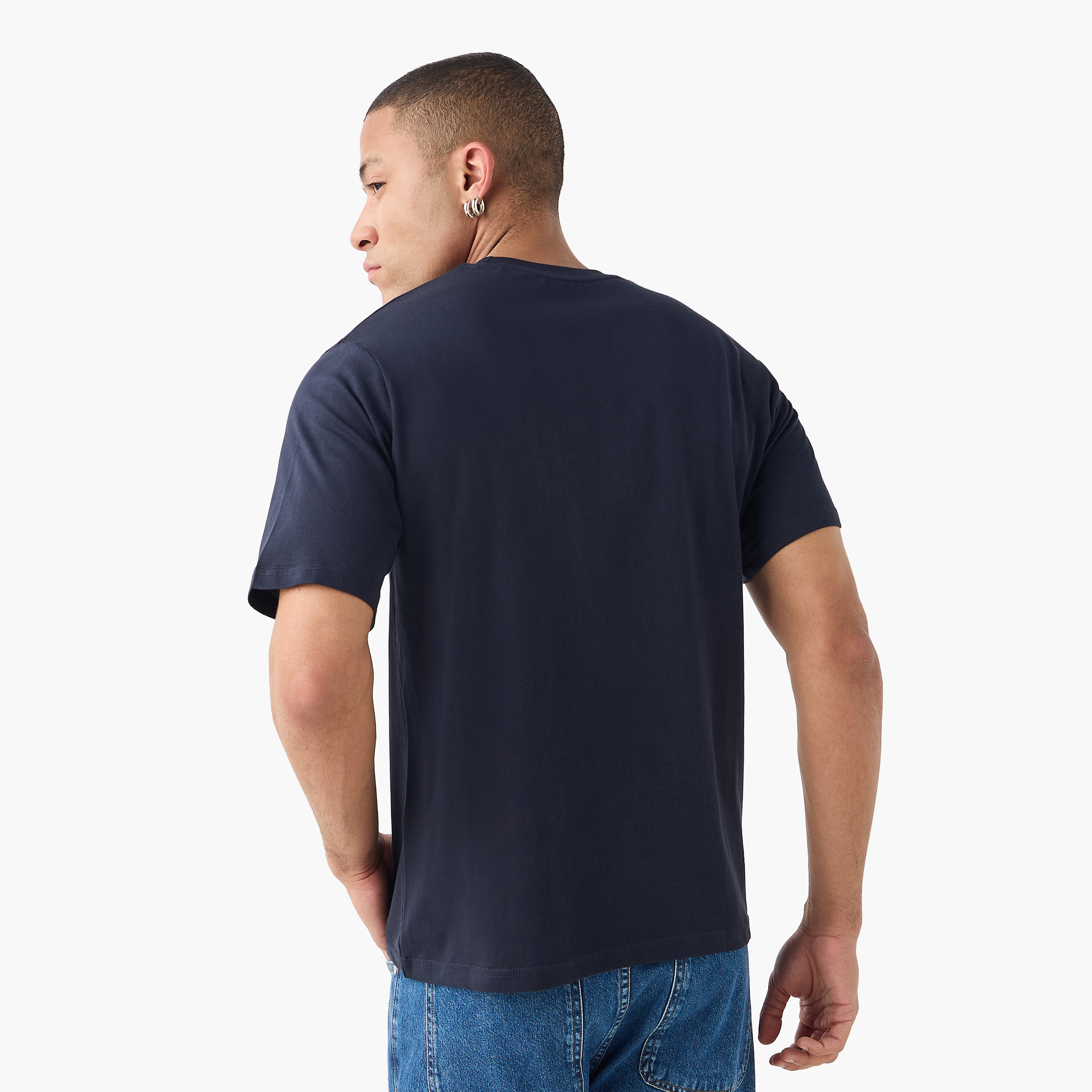Jack & Jones Logo Crew Neck Short Sleeves Men's T-Shirt-men-clothing-tshirtsandpolos-tshirts-image-8