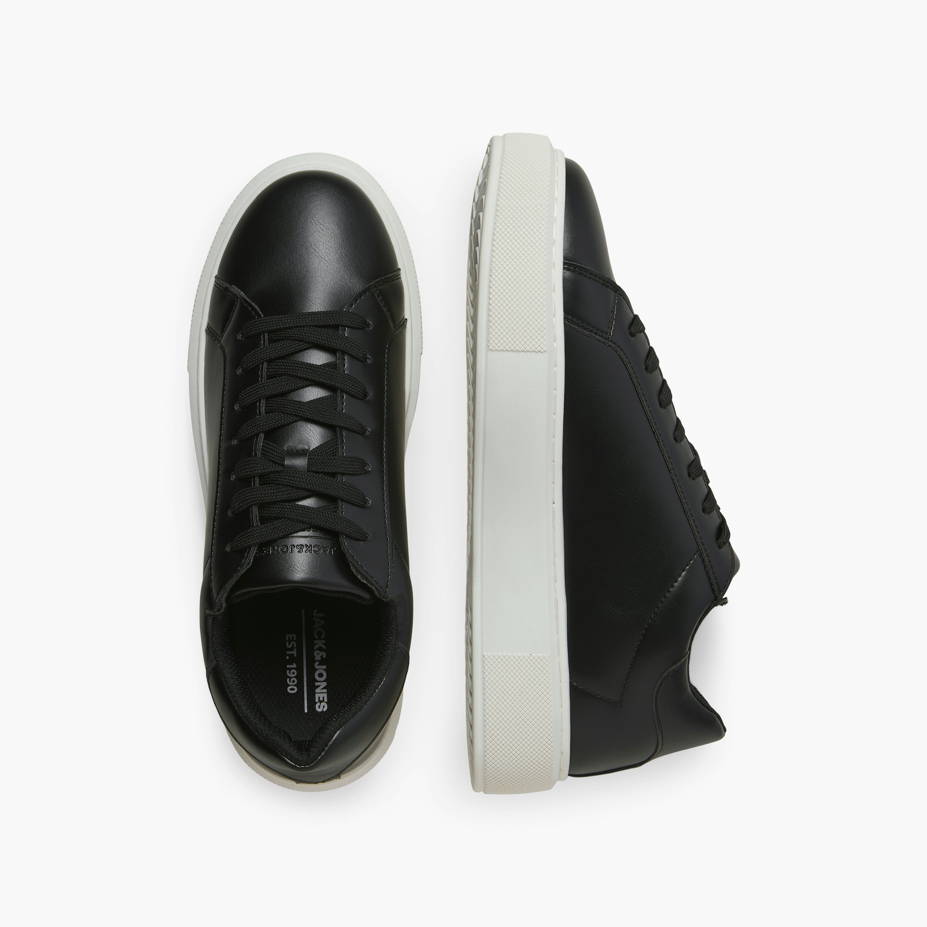 Jack & Jones Men's Lace-Up Low Top Sneakers | 12275135-men-shoes-sneakers-image-6
