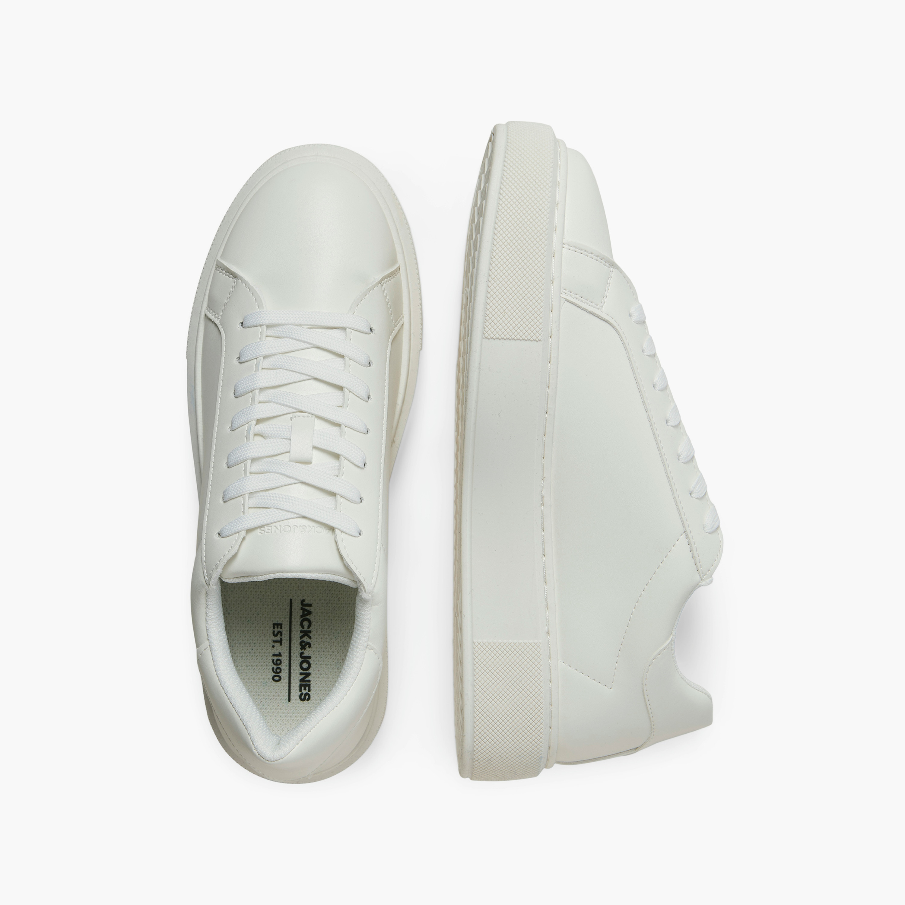 حذاء رياضي برباط للرجال منخفض الرقبة من جاك اند جونز | 12275135-men-shoes-sneakers-image-13