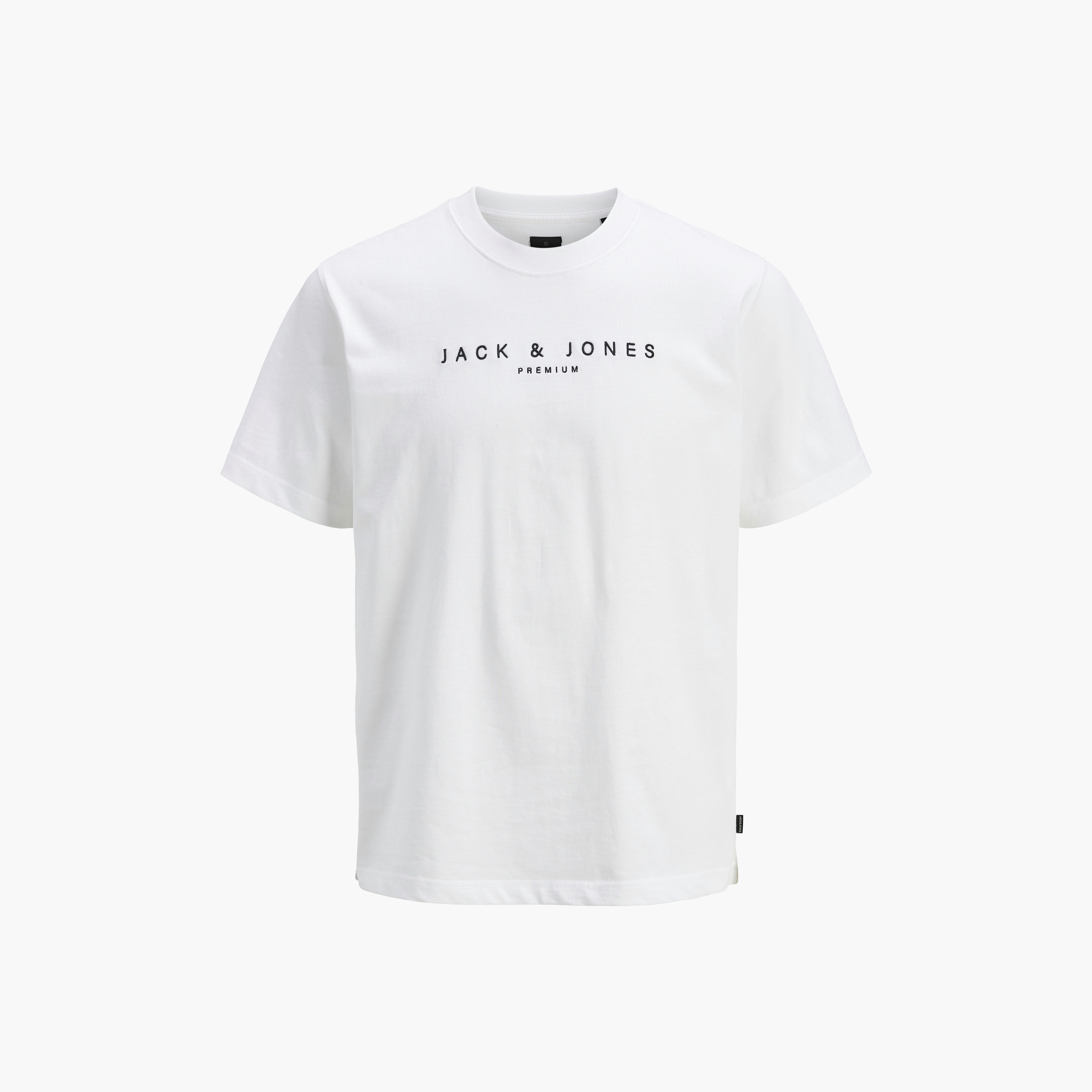 تيشيرت رجالي سادة بياقة دائرية وأكمام قصيرة من جاك ان جونز-men-clothing-tshirtsandpolos-tshirts-image-3