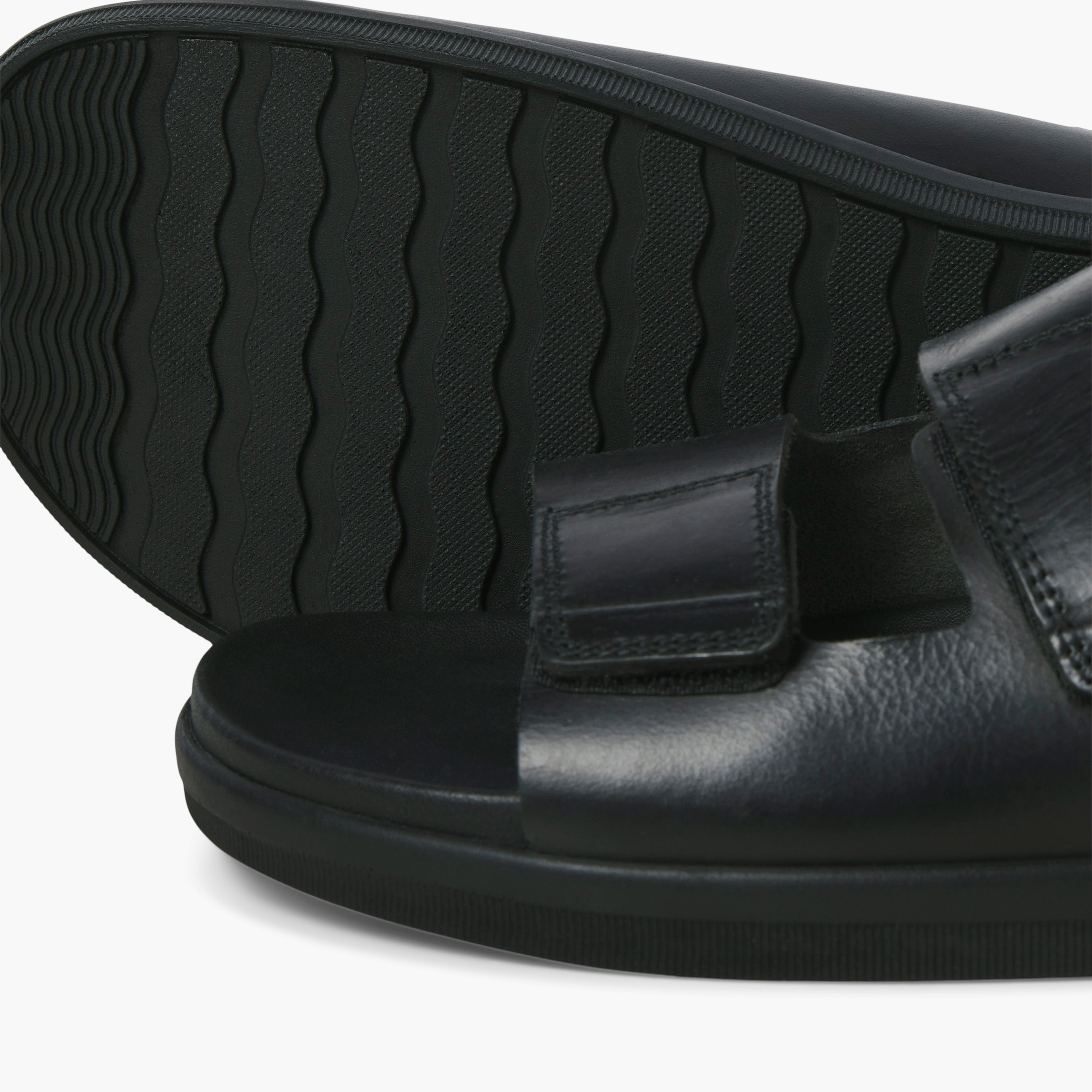 Jack & Jones Men's Velcro Arabic Sandals | 12275276-men-shoes-sandals-image-2
