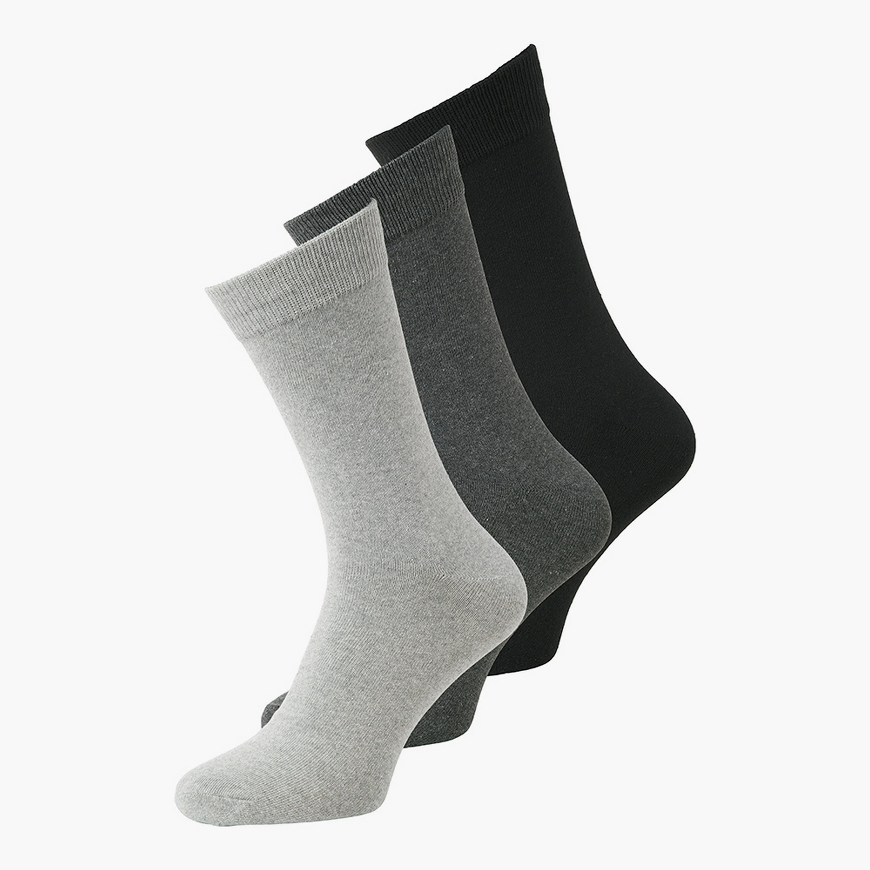 Jack & Jones Pack of 3 Plain Socks-men-socks-image-1