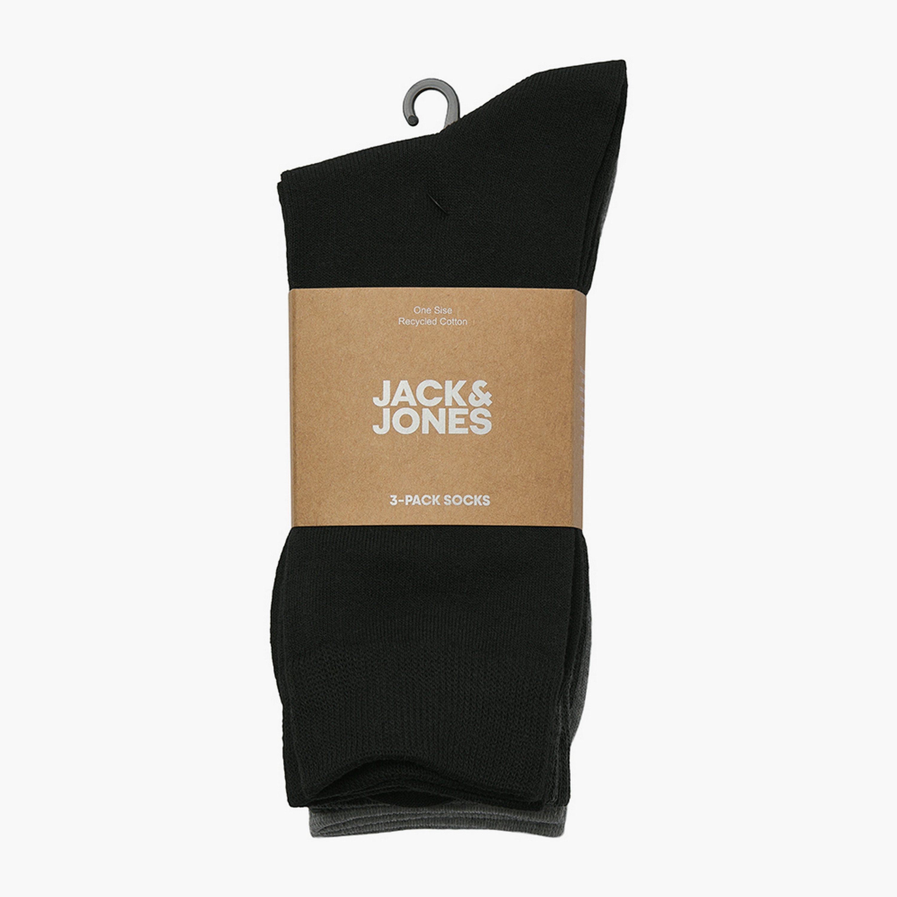 Jack & Jones Pack of 3 Plain Socks-men-socks-image-6