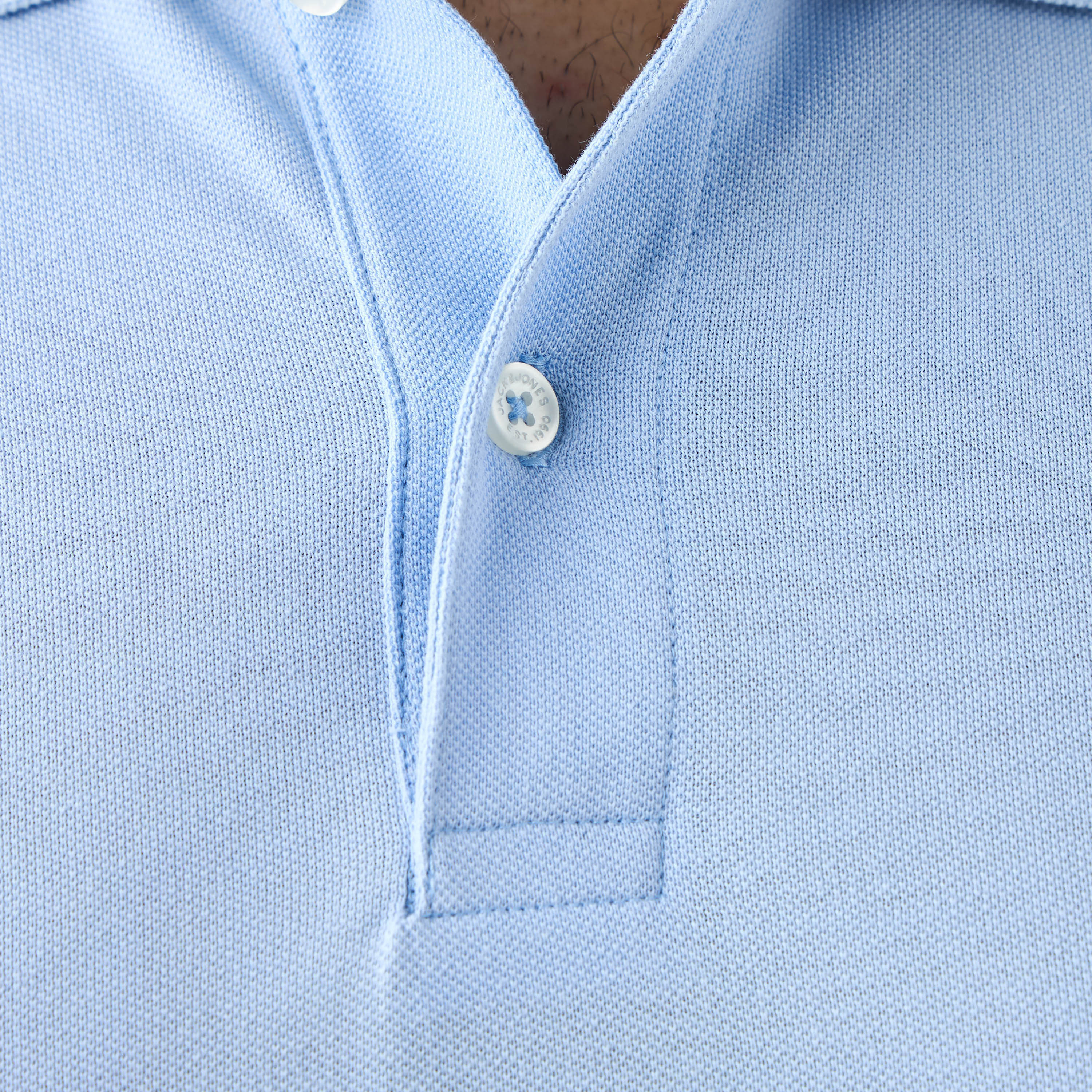 تيشيرت بولو رجالي بأكمام قصيرة بأكمام كبيرة من جاك آند جونز بياقة بسيطة-men-clothing-tshirtsandpolos-polos-image-5
