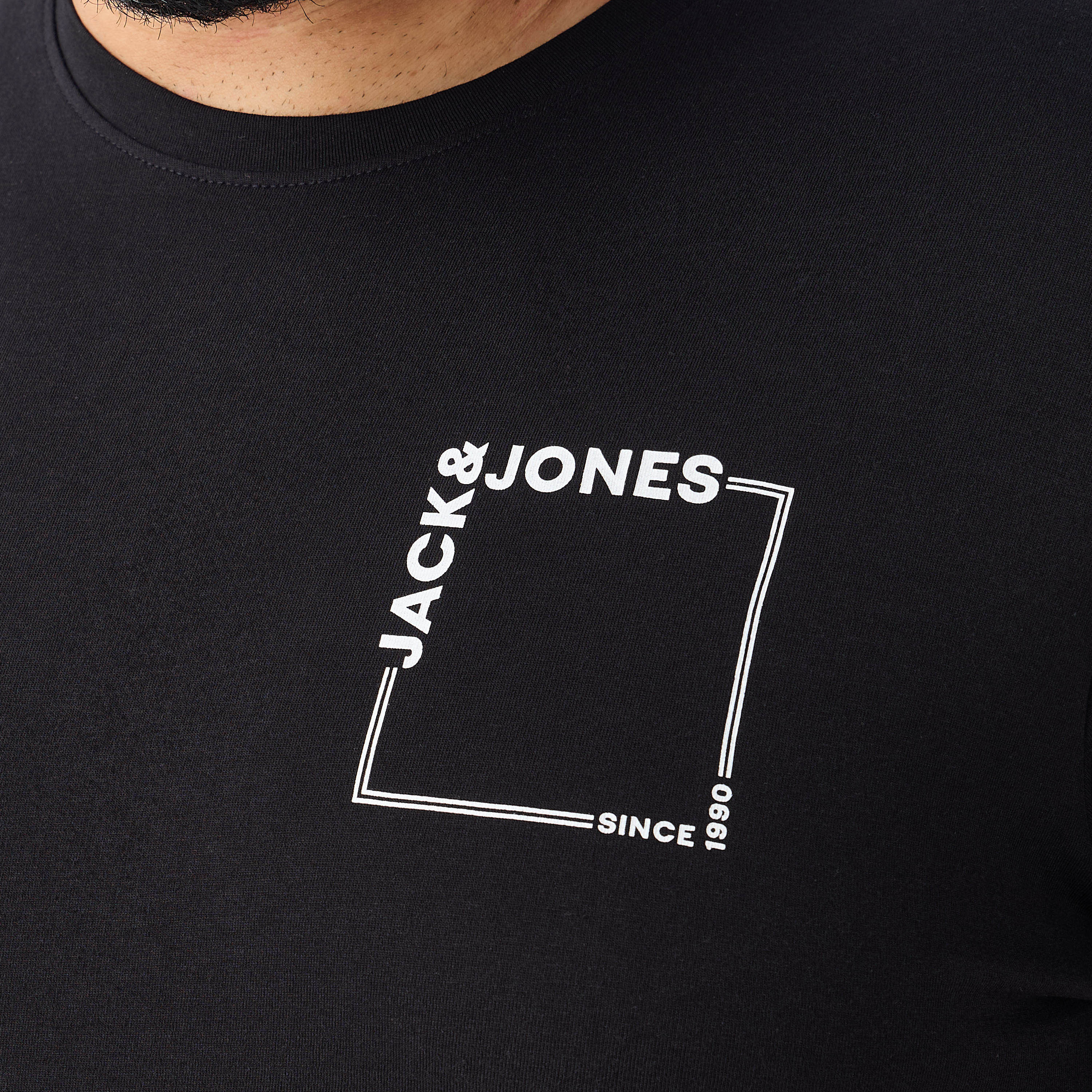 Jack & Jones Plus Size Logo Crew Neck Short Sleeves Men's T-Shirt-men-clothing-tshirtsandpolos-tshirts-image-5