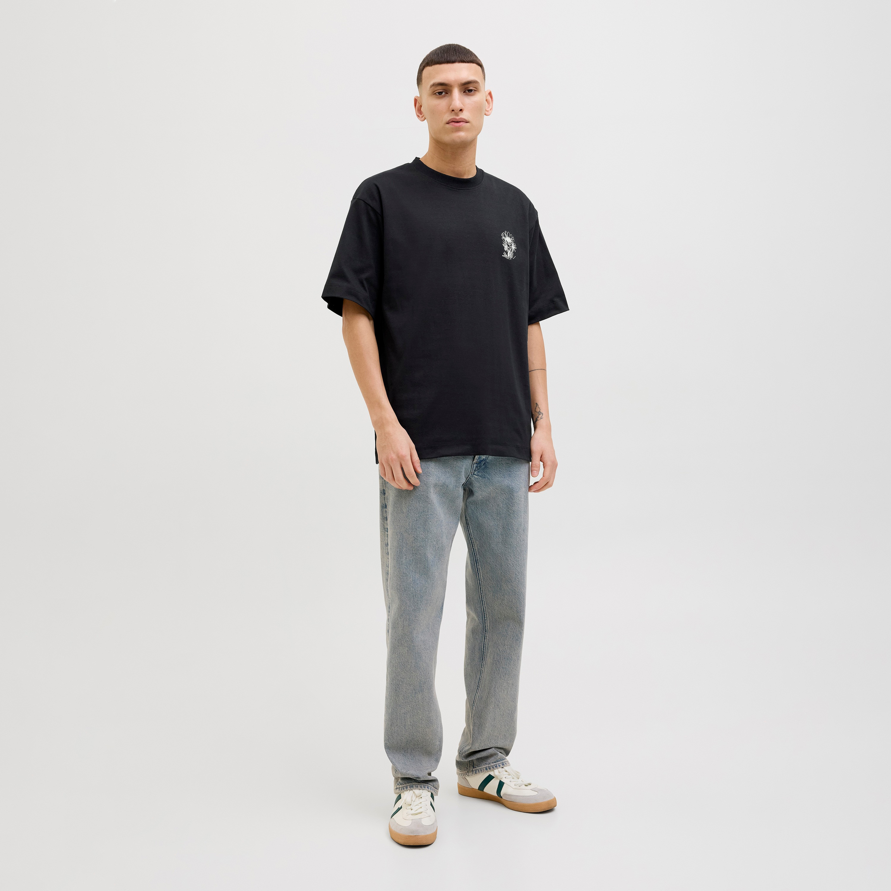 Jack & Jones Printed Crew Neck Short Sleeves Men's T-Shirt-men-clothing-tshirtsandpolos-tshirts-image-2