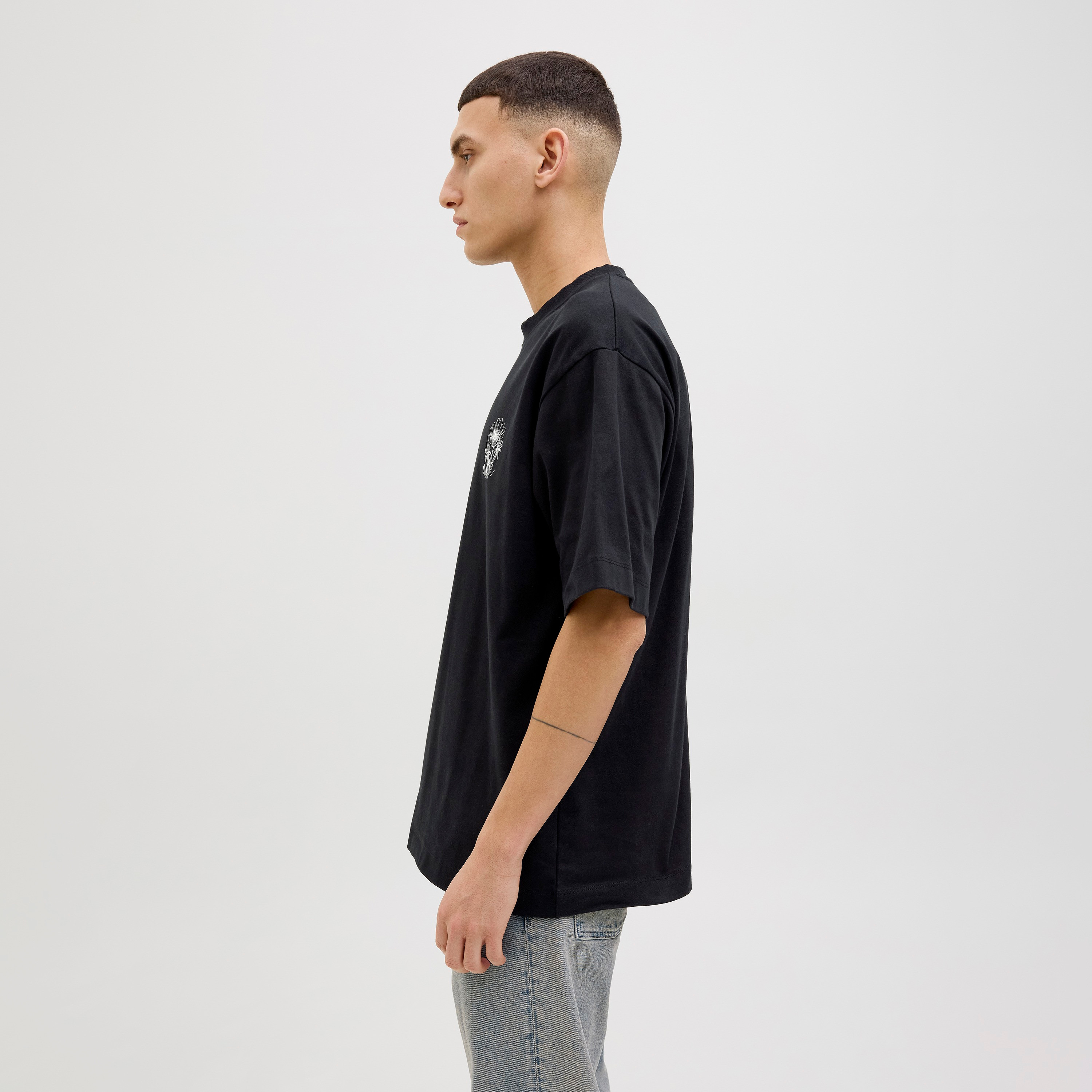 Jack & Jones Printed Crew Neck Short Sleeves Men's T-Shirt-men-clothing-tshirtsandpolos-tshirts-image-4