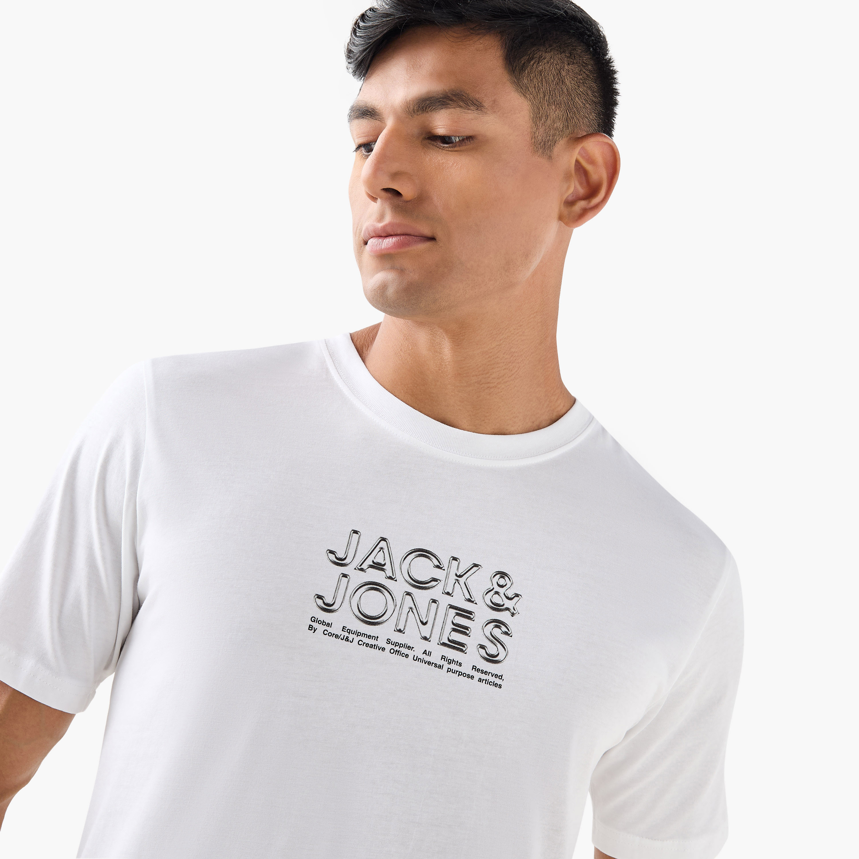 تي شيرت برقبة دائرية وأكمام قصيرة من جاك اند جونز-men-clothing-tshirtsandpolos-tshirts-image-9
