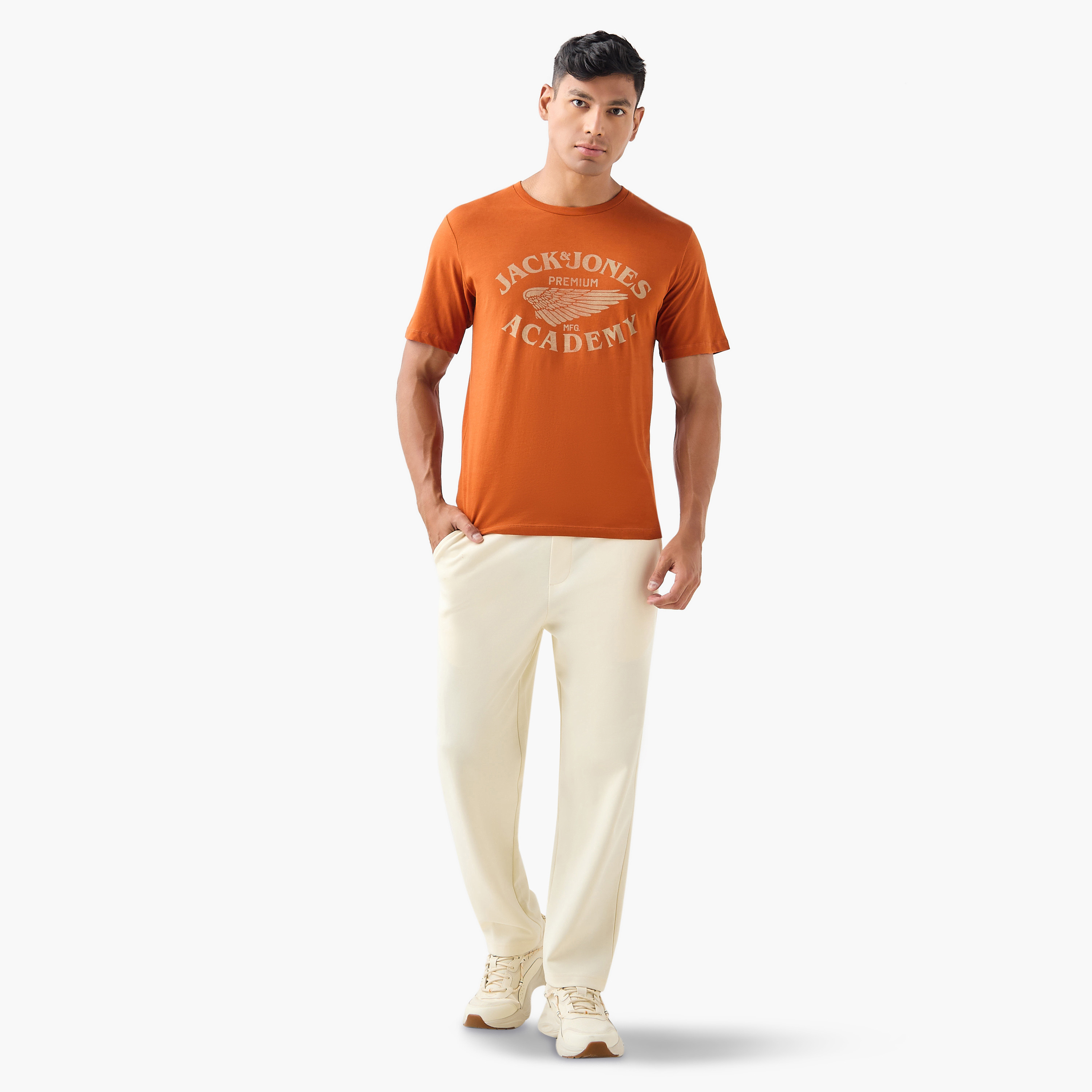 Jack & Jones Printed Crew Neck Short Sleeves Men's T-Shirt-men-clothing-tshirtsandpolos-tshirts-image-12