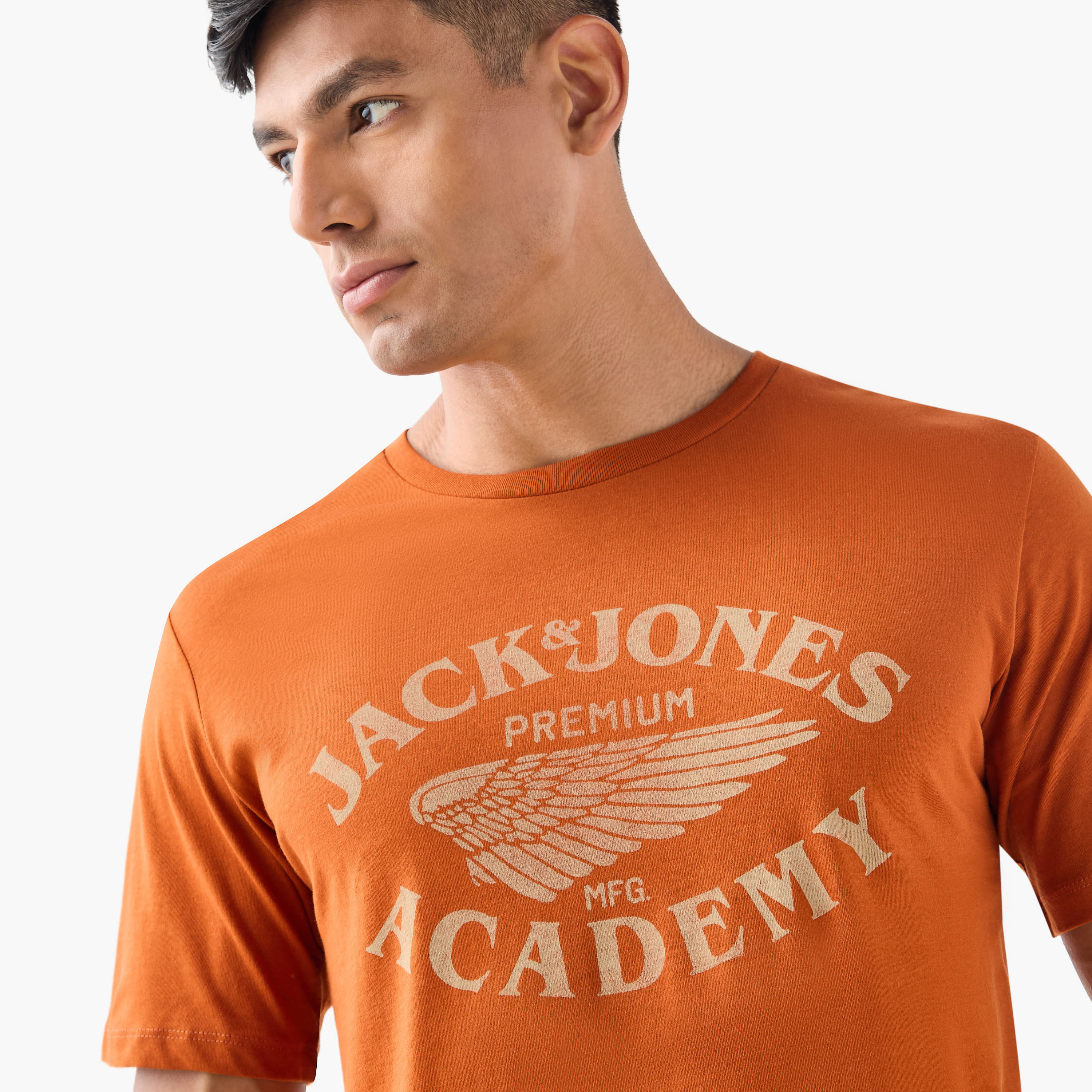 Jack & Jones Printed Crew Neck Short Sleeves Men's T-Shirt-men-clothing-tshirtsandpolos-tshirts-image-14