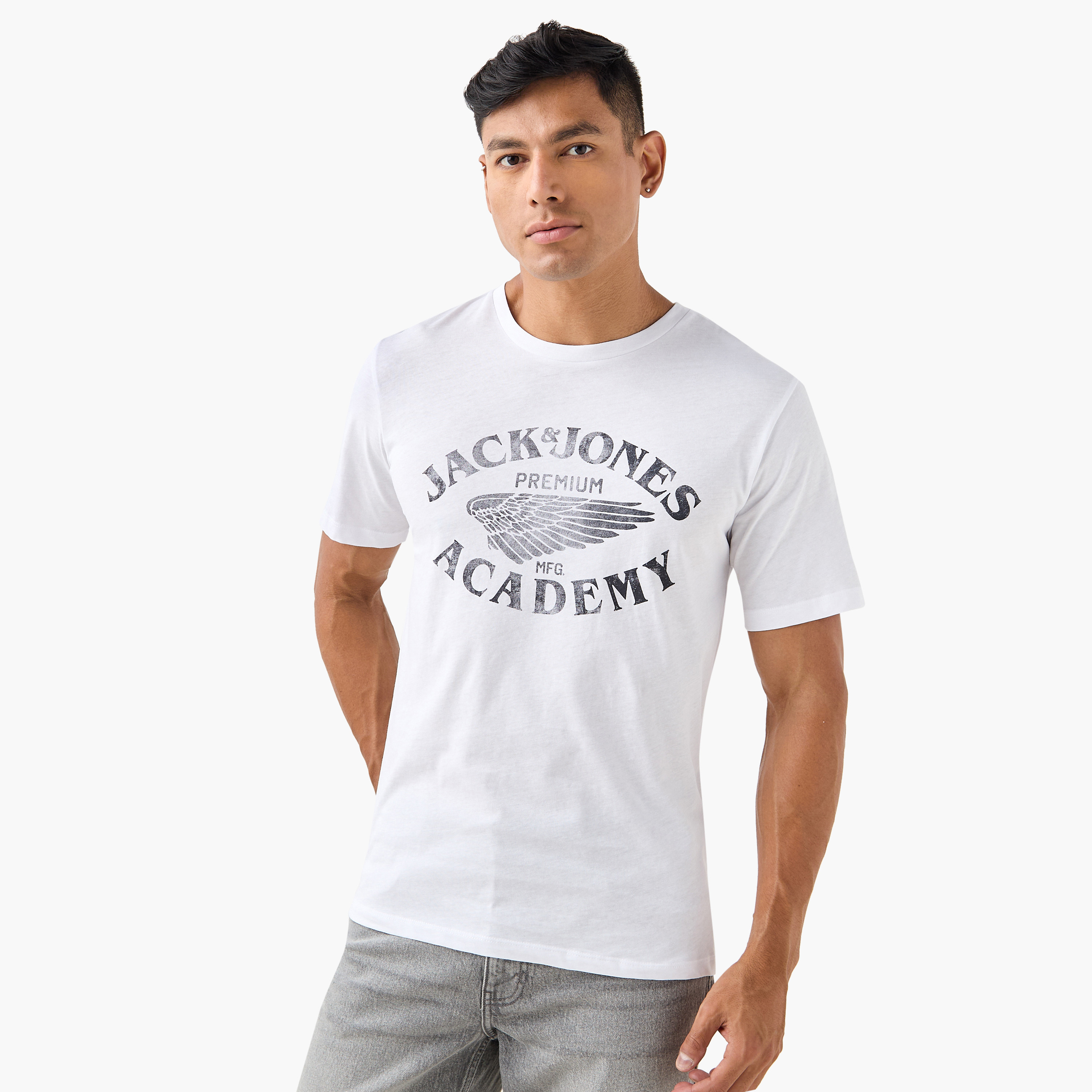 Jack & Jones Printed Crew Neck Short Sleeves Men's T-Shirt-men-clothing-tshirtsandpolos-tshirts-image-16