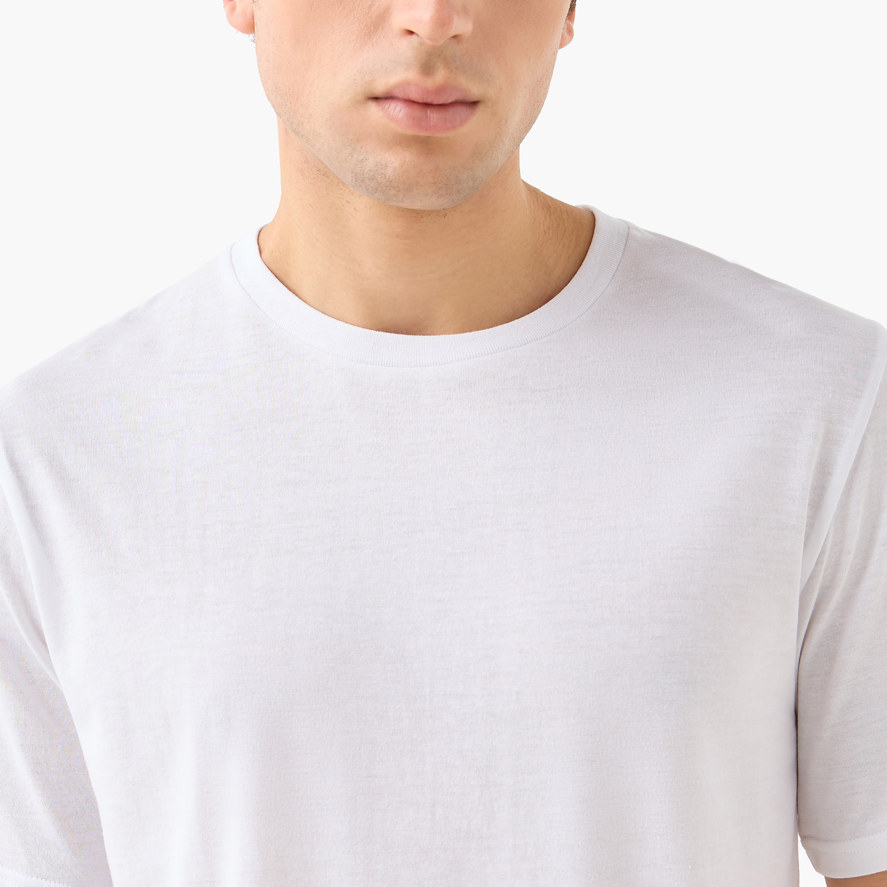 Jack & Jones Crew Neck Men's T-Shirt & Pyjama Set-men-clothing-nightwear-sets-image-5