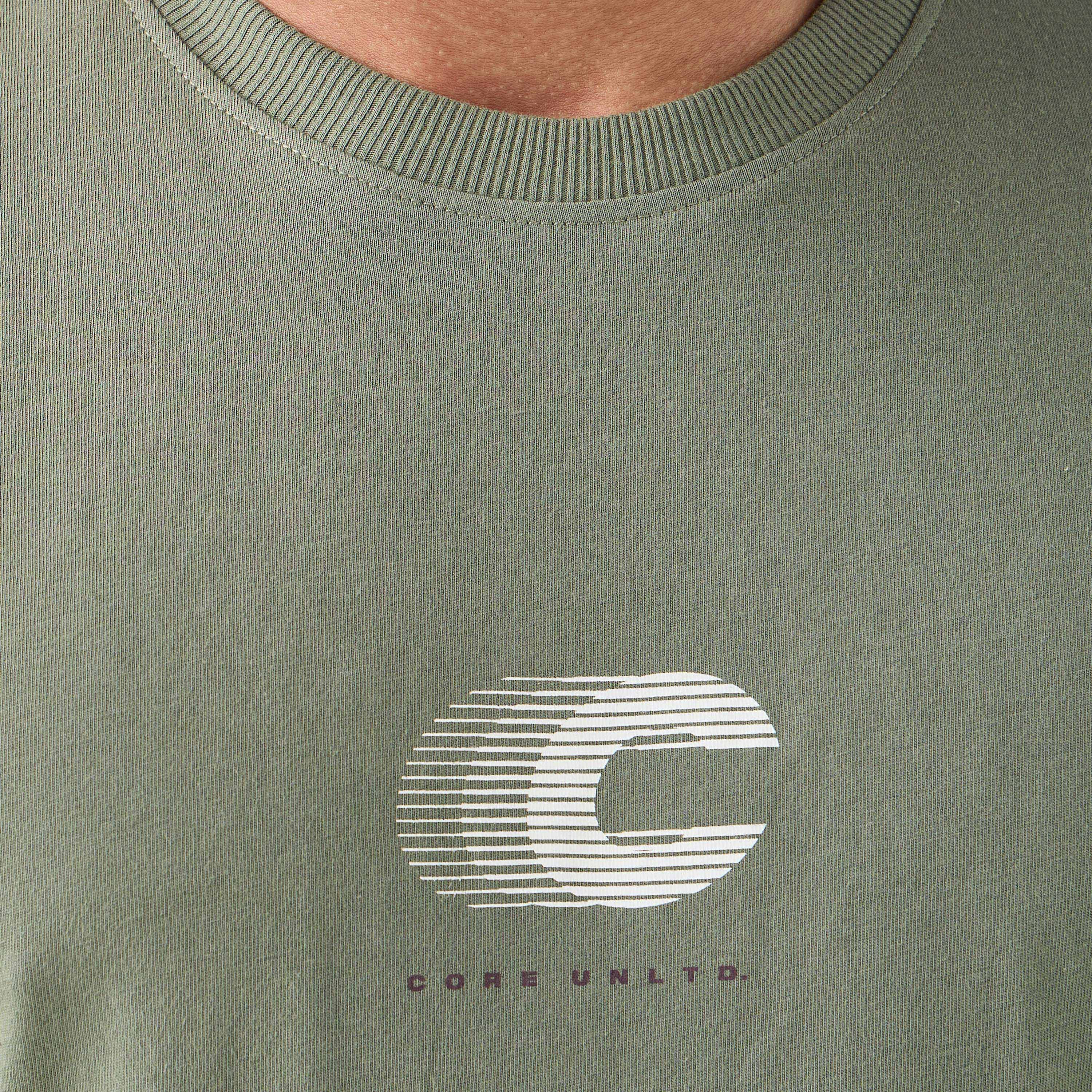 تي شيرت رجالي بأكمام قصيرة ورقبة دائرية وطبعة خطية من جاك اند جونز-men-clothing-tshirtsandpolos-tshirts-image-9