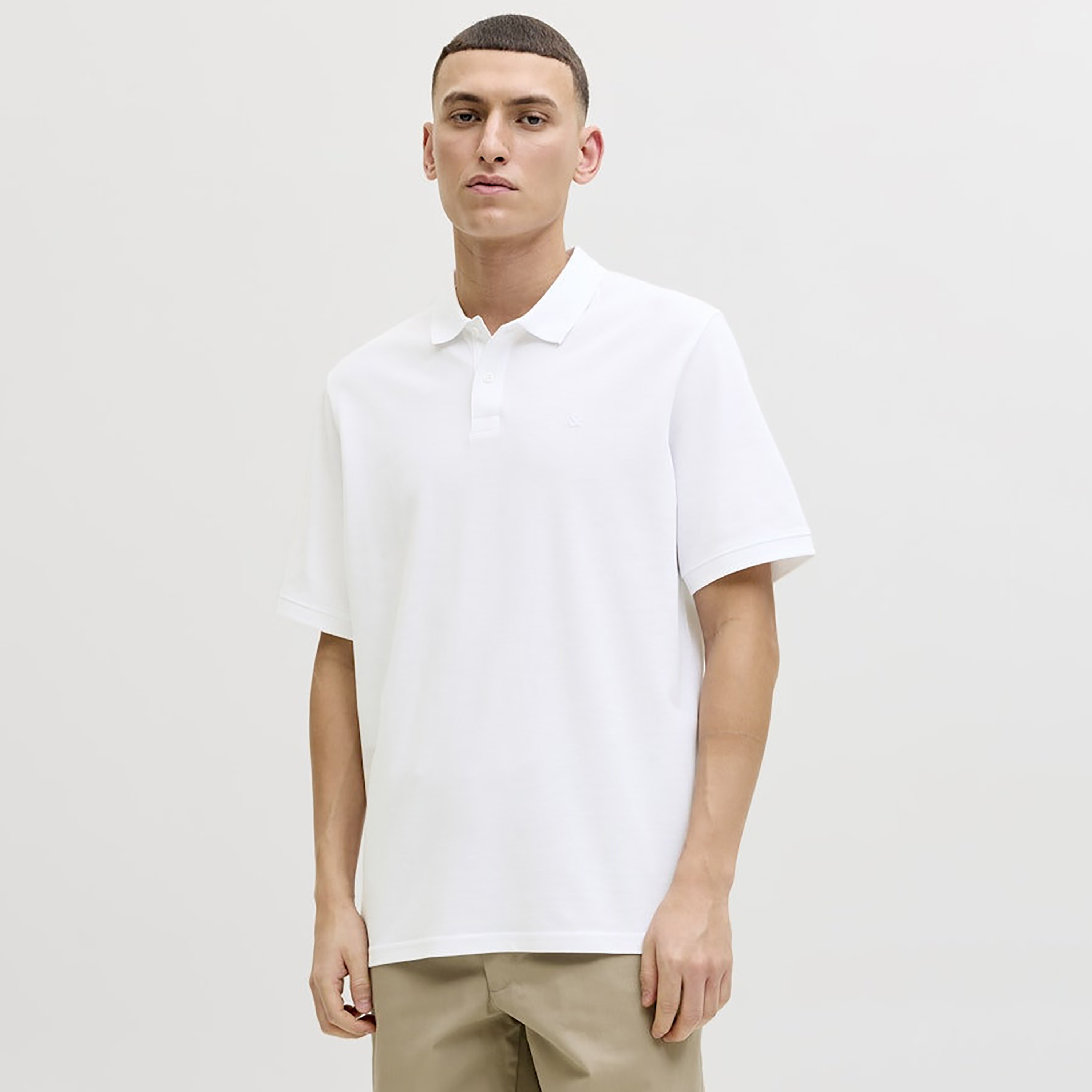Jack & Jones Pack of 3 Plain Short Sleeves Men's Polo T-Shirt-men-clothing-tshirtsandpolos-polos-image-3