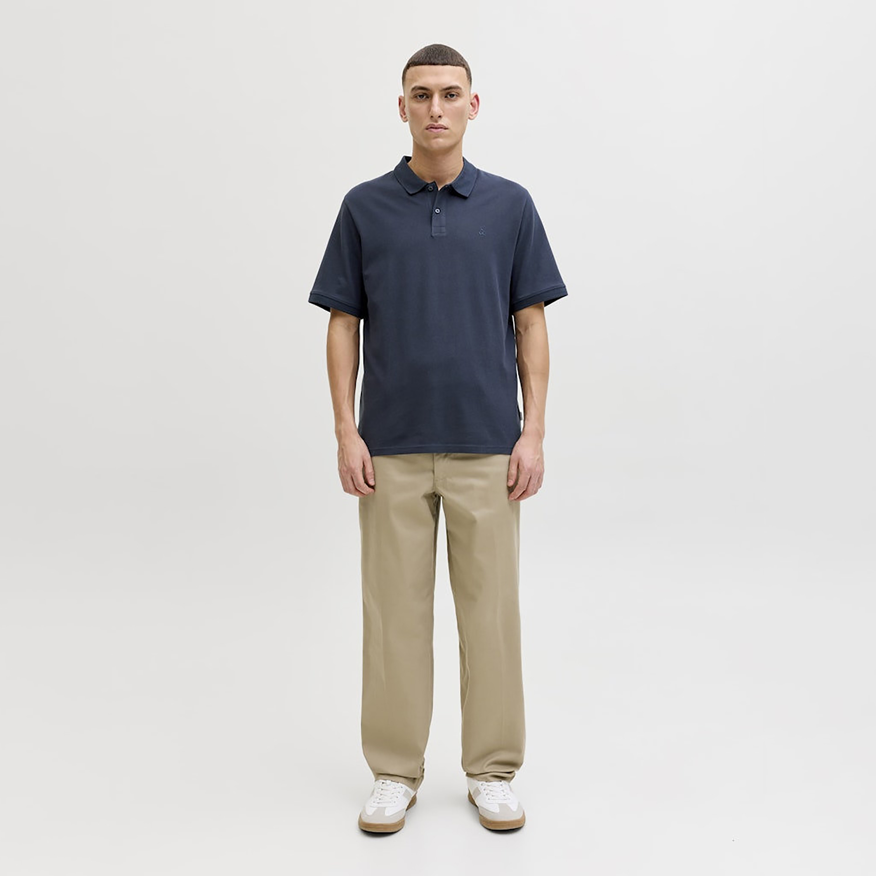 Jack & Jones Pack of 3 Plain Short Sleeves Men's Polo T-Shirt-men-clothing-tshirtsandpolos-polos-image-4
