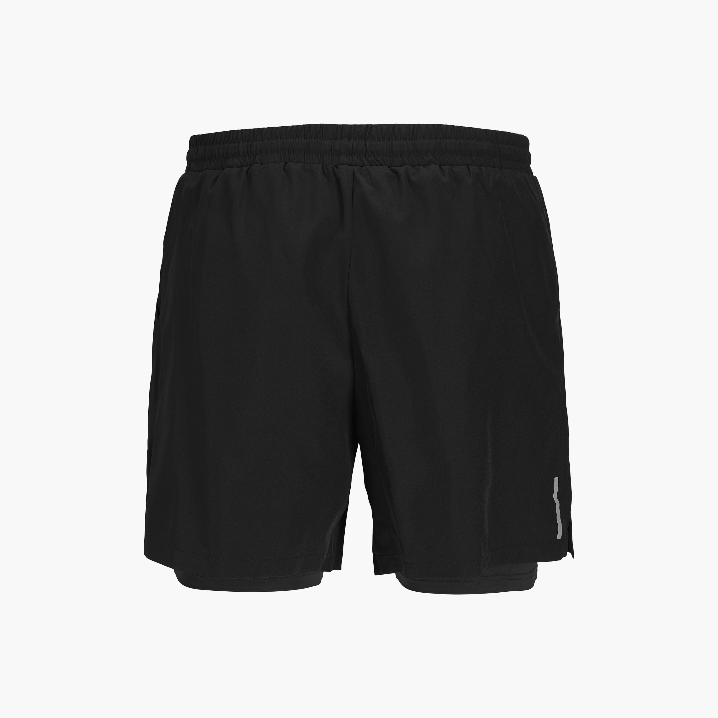 شورت رجالي ضيق داخلي سادة بخصر مطاطي ورباط للشد من جاك اند جونز-men-clothing-bottoms-shorts-image-8