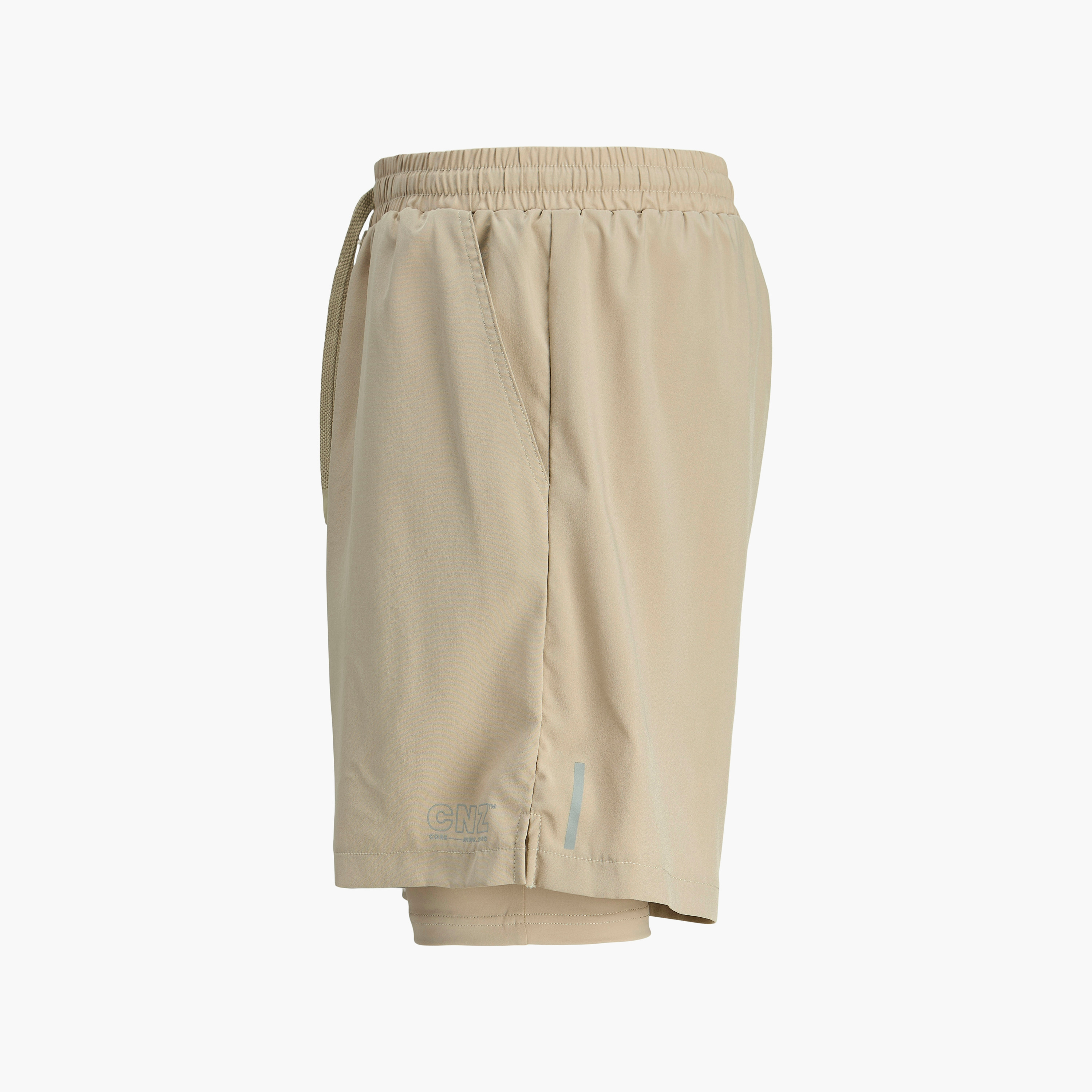 شورت رجالي ضيق داخلي سادة بخصر مطاطي ورباط للشد من جاك اند جونز-men-clothing-bottoms-shorts-image-11