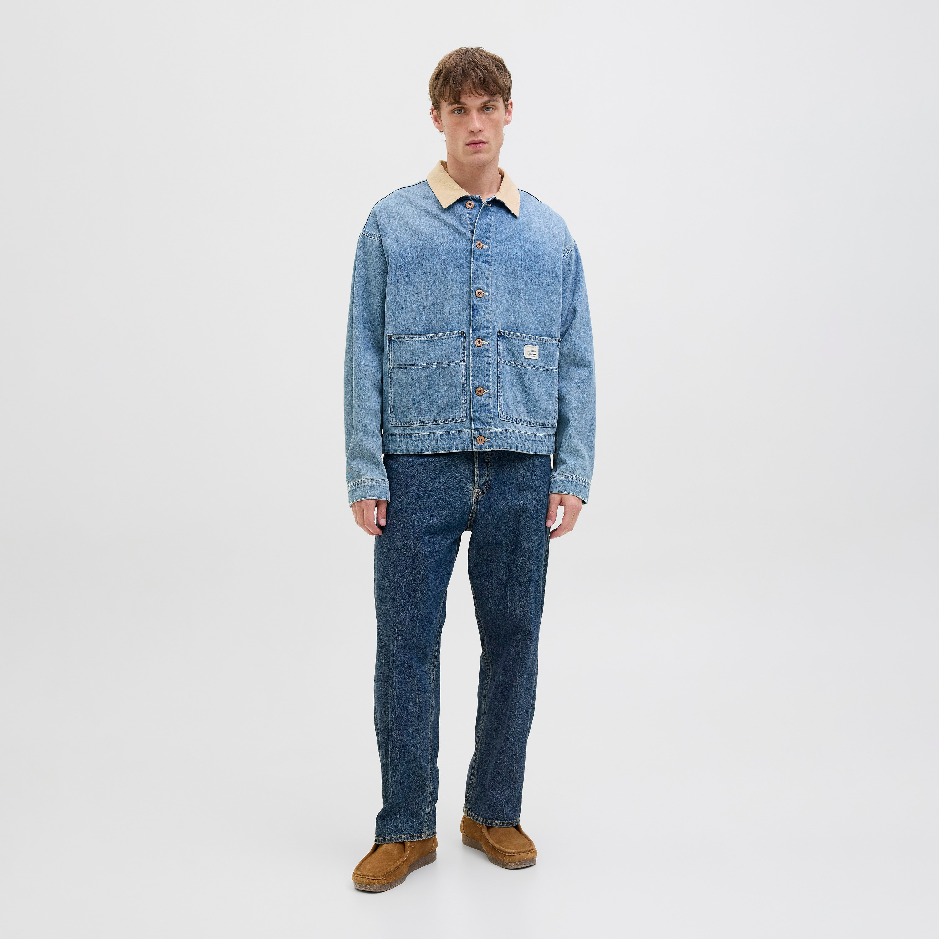 Jack & Jones Loose Fit 5 Pocket High Rise Men's Jeans-men-clothing-bottoms-jeans-image-2