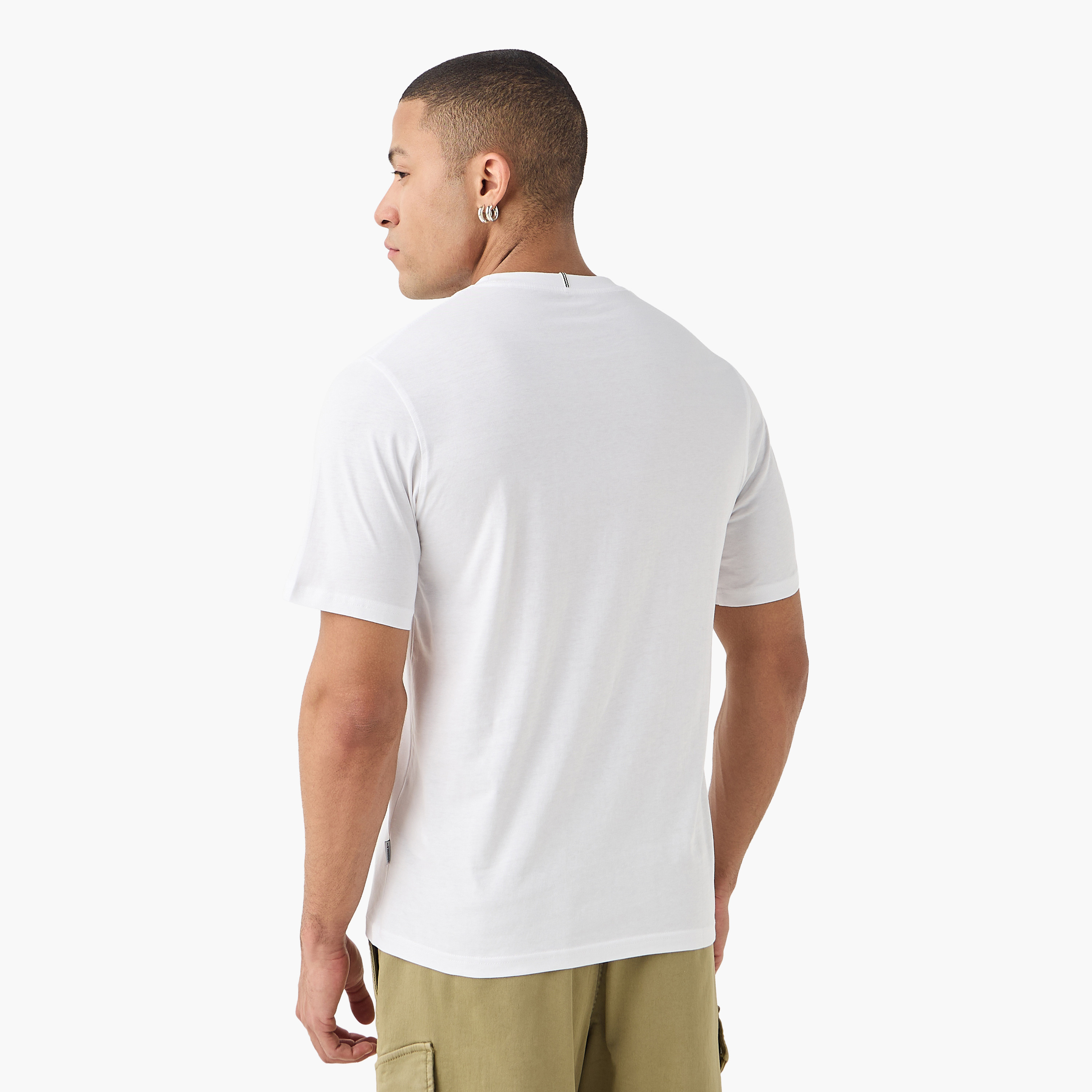 Jack & Jones Logo Crew Neck Short Sleeves Men's T-Shirt-men-clothing-tshirtsandpolos-tshirts-image-13