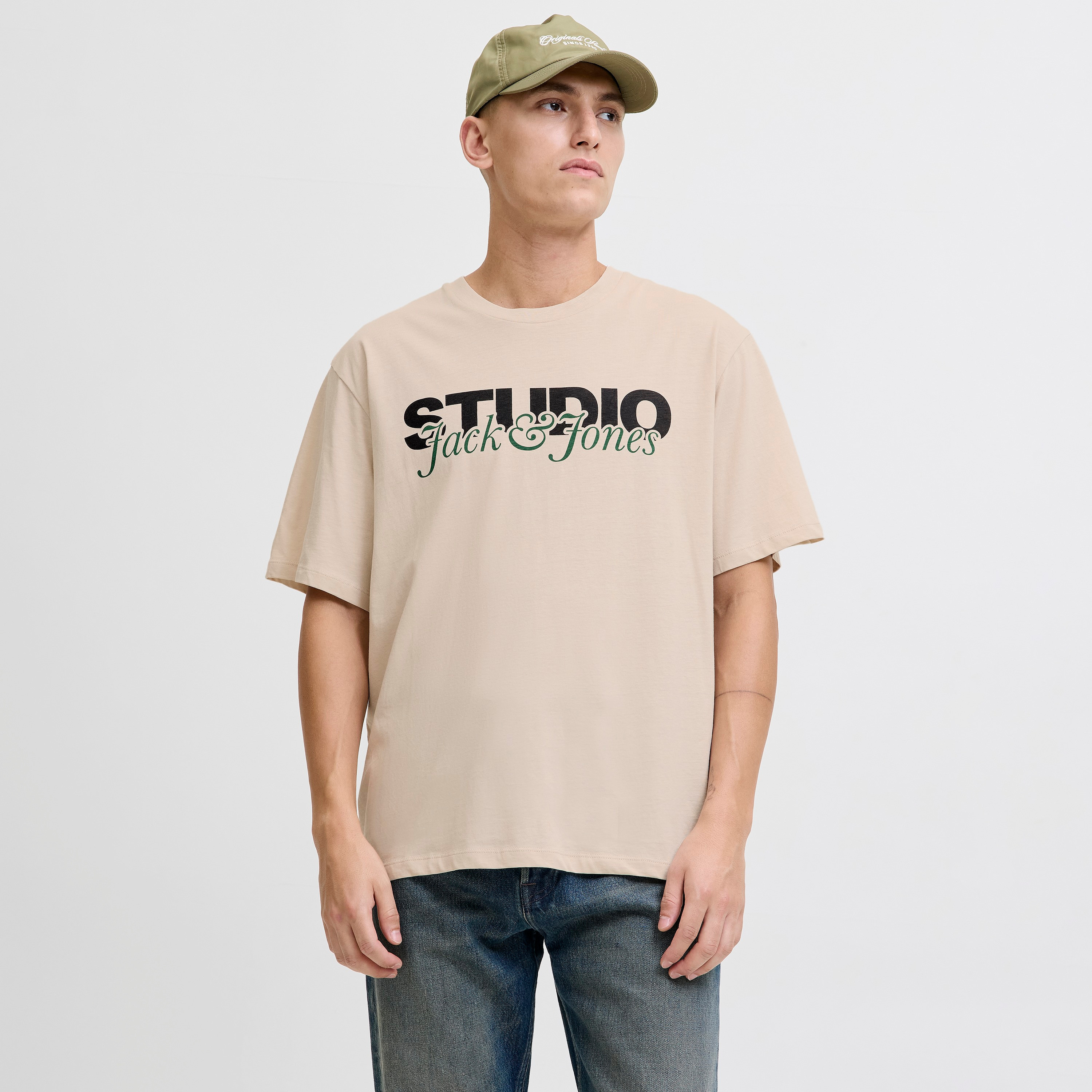 Jack & Jones Printed Crew Neck Short Sleeves Men's T-Shirt-men-clothing-tshirtsandpolos-tshirts-image-1