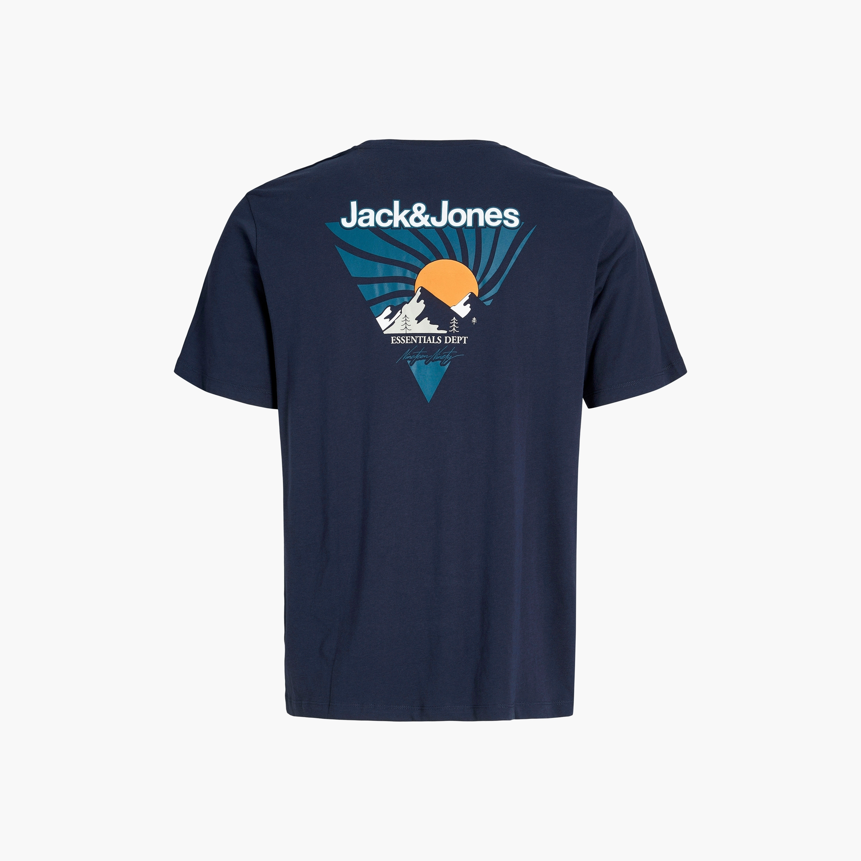 Jack & Jones Graphic Print Crew Neck Short Sleeves Men's T-Shirt-men-clothing-tshirtsandpolos-tshirts-image-5