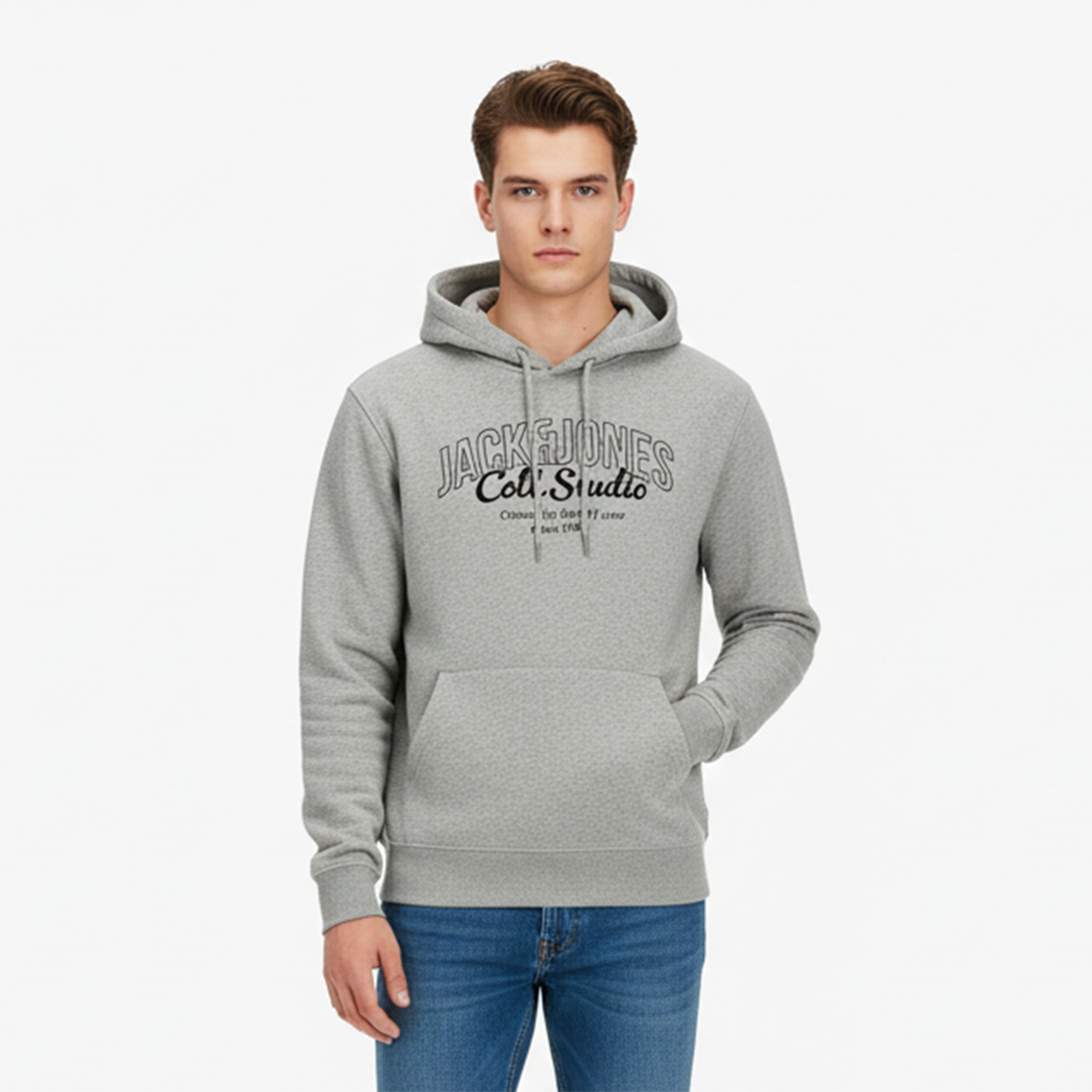 هودي رجالي مطبوع بأكمام طويلة من جاك اند جونز-men-winterwear-hoodiesandsweatshirts-image-9