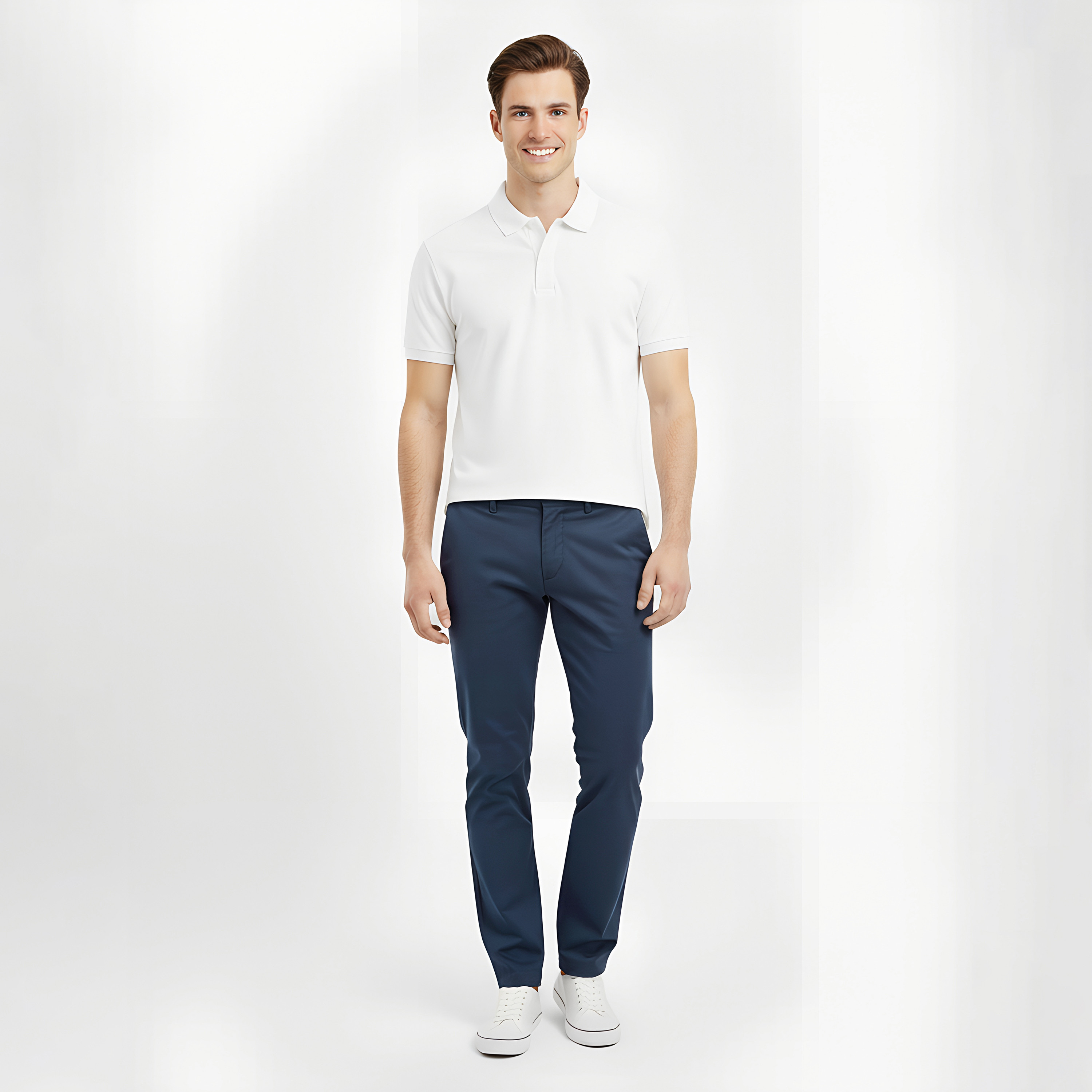 بنطلون تشينو رجالي جاك آند جونز بقصة فضفاضة بأربعة جيوب وخصر متوسط الارتفاع-men-clothing-bottoms-trousersandchinos-chinos-image-3