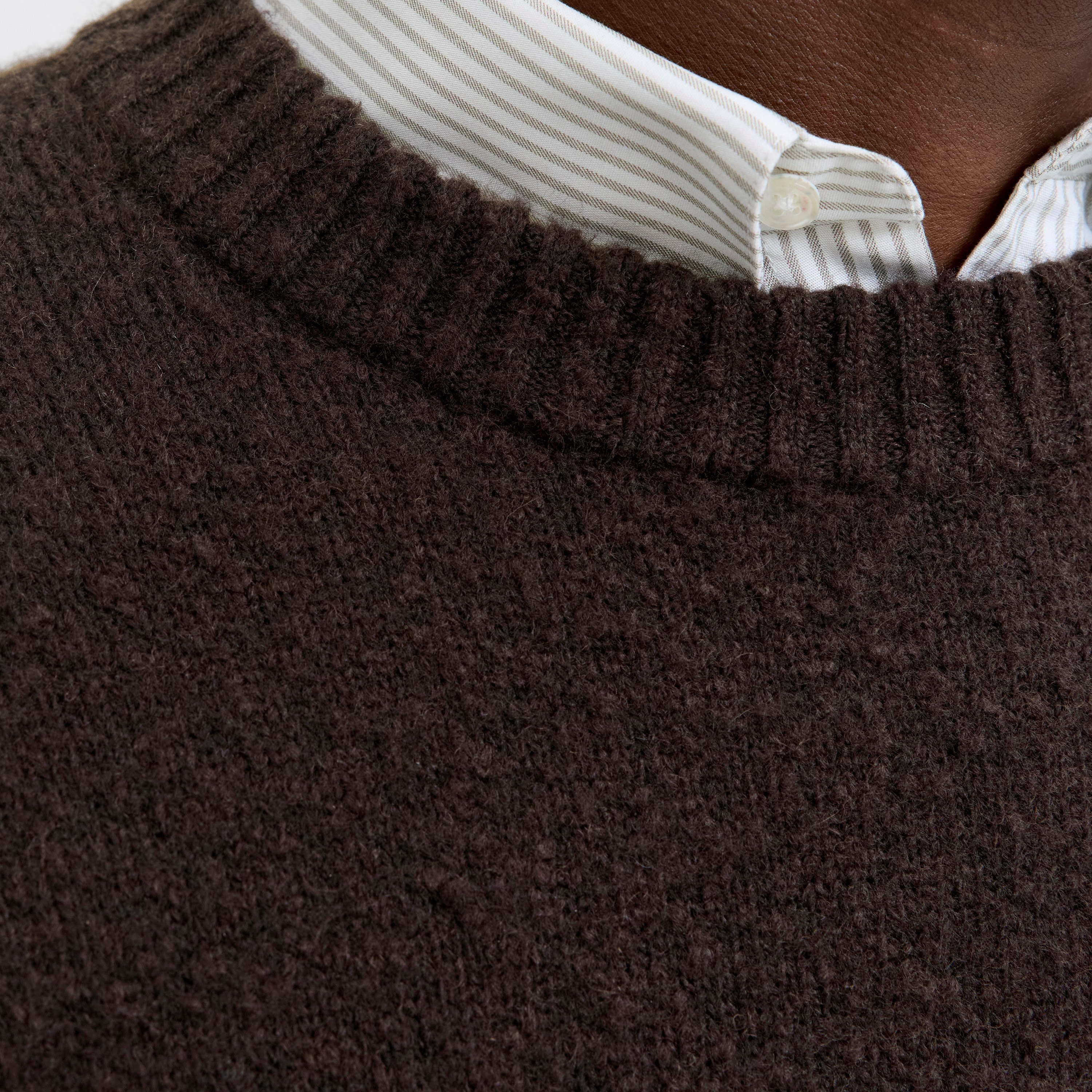 كنزة صوفية (بلوفر) رجالية جاك آند جونز محبوكة بياقة مستديرة وأكمام طويلة-men-clothing-sweatersandpullovers-image-3