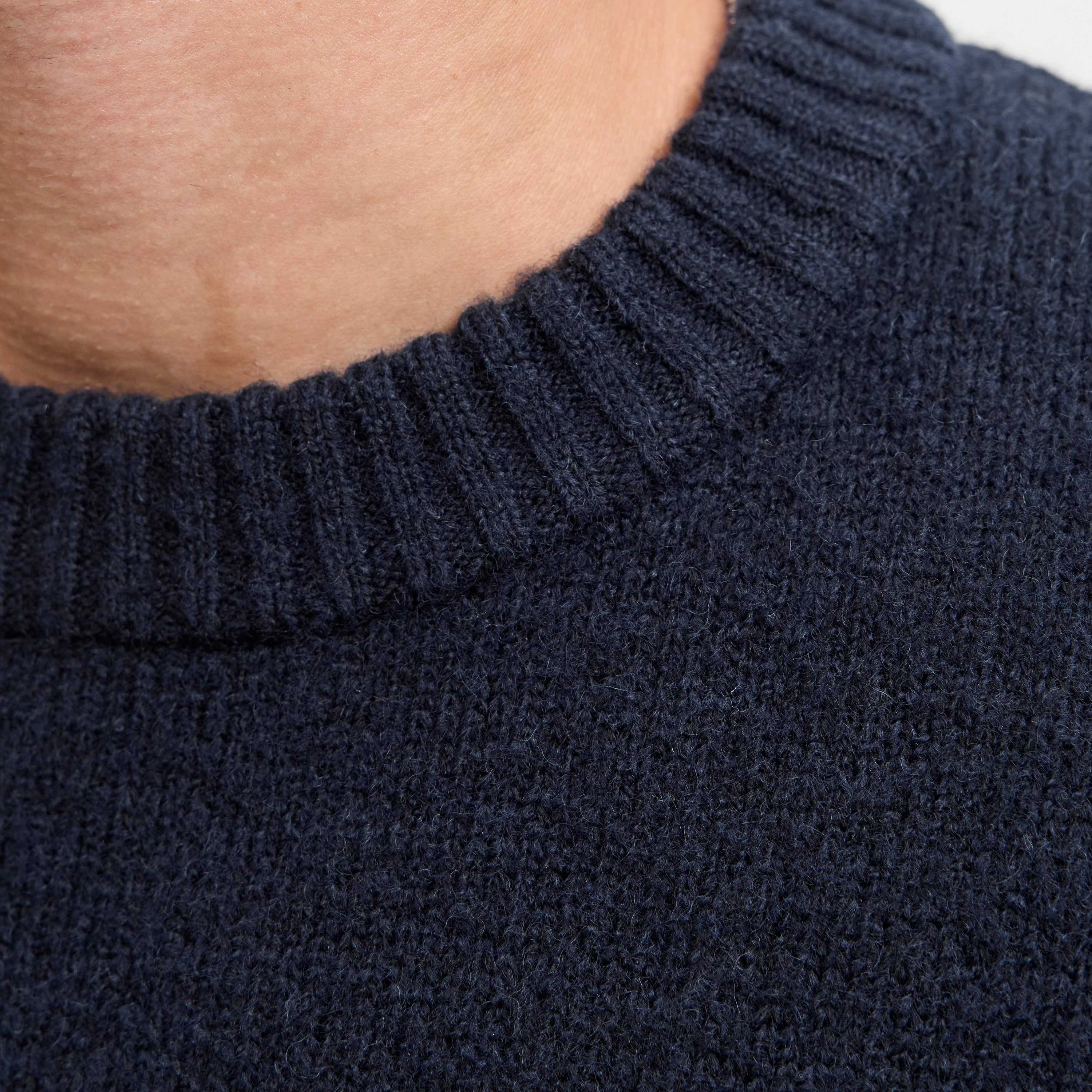 Jack & Jones Knitted Crew Neck Long Sleeves Men's Pullover-men-clothing-sweatersandpullovers-image-3