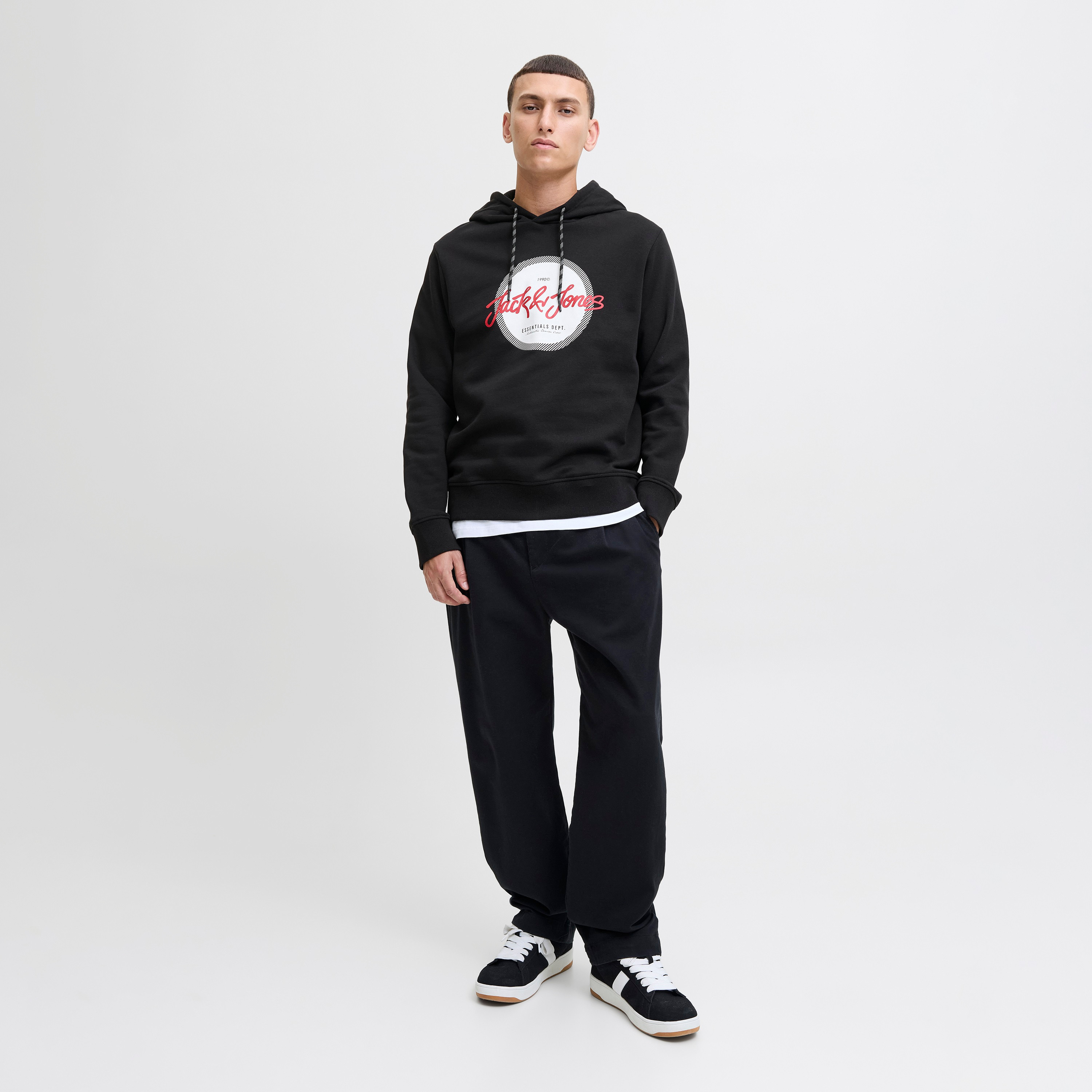 Jack & Jones Printed Long Sleeves Men's Hoodie-men-winterwear-hoodiesandsweatshirts-image-2