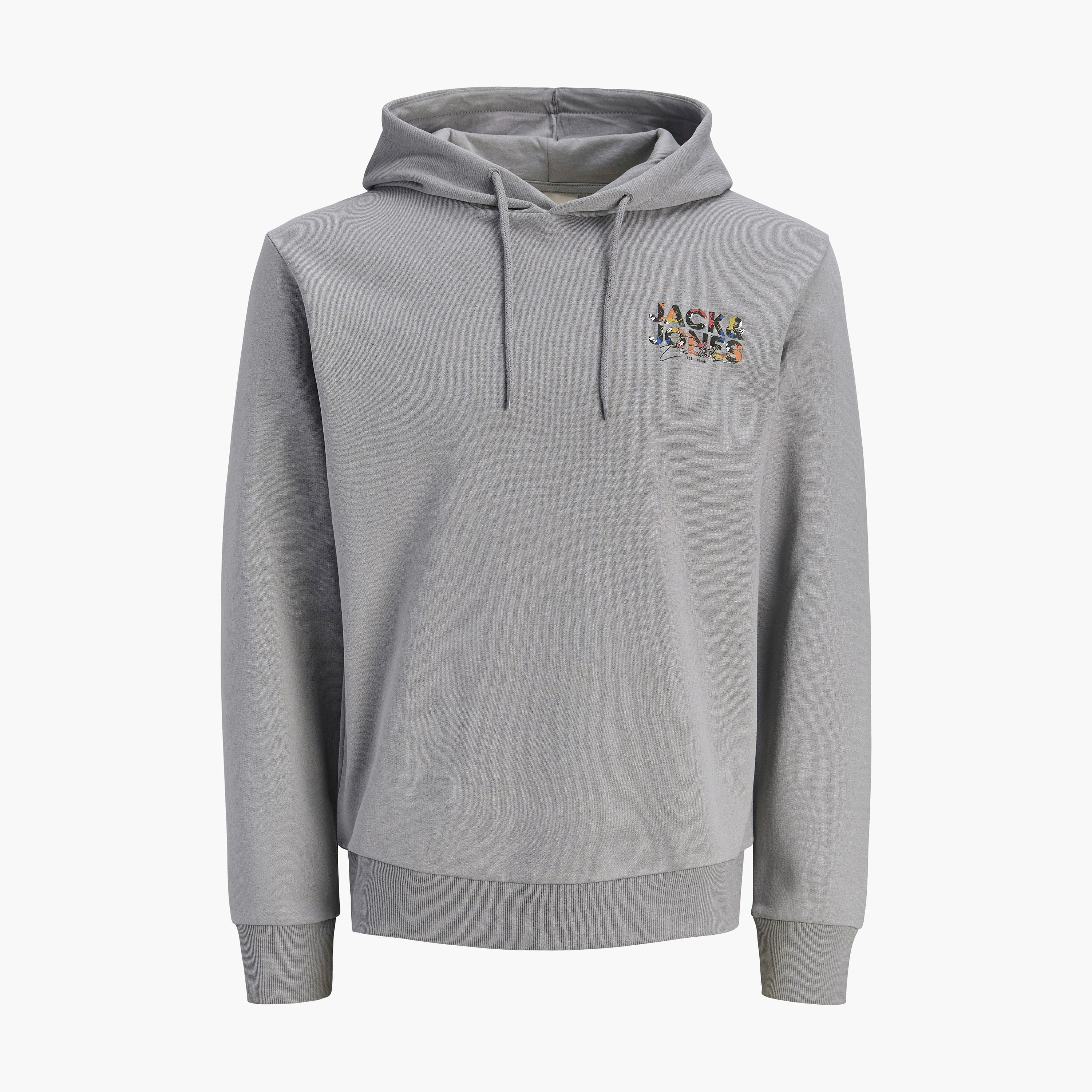 كنزة صوفية رجالية سادة بقلنسوة وأكمام طويلة من جاك ان جونز-men-winterwear-hoodiesandsweatshirts-image-3