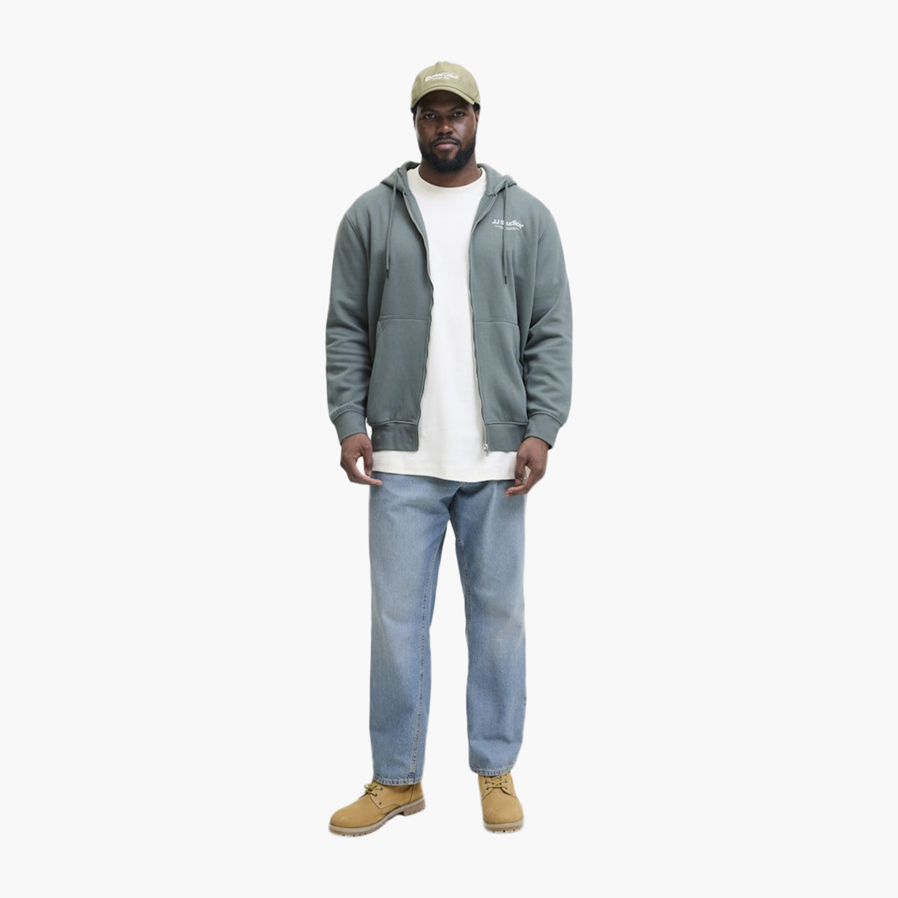 هودي رجالي بسحاب سادة بلص من جاك اند جونز-men-winterwear-hoodiesandsweatshirts-image-10