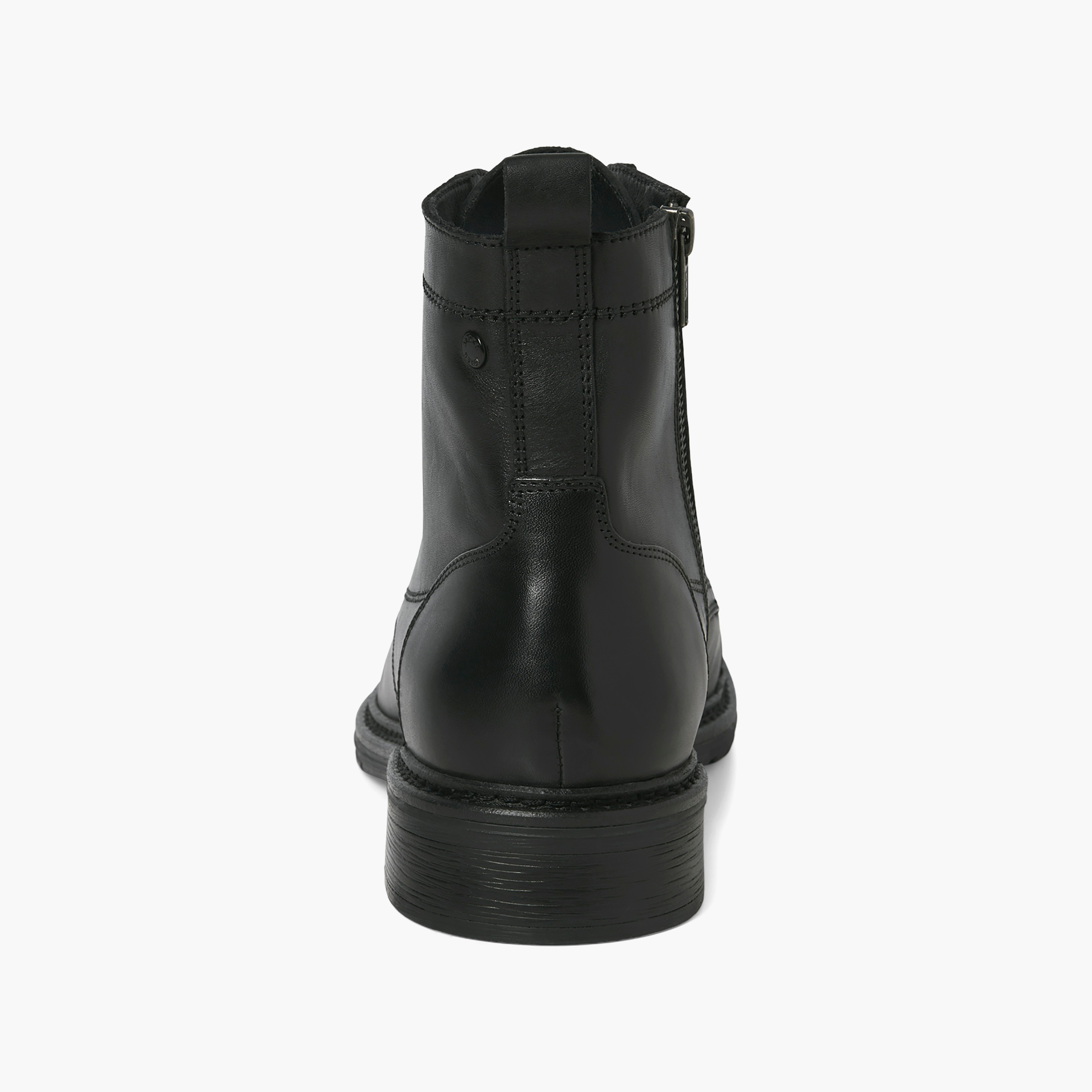 حذاء بوت رجالي برباط حتى الكاحل من جاك آند جونز | 12280227-men-shoes-boots-image-6