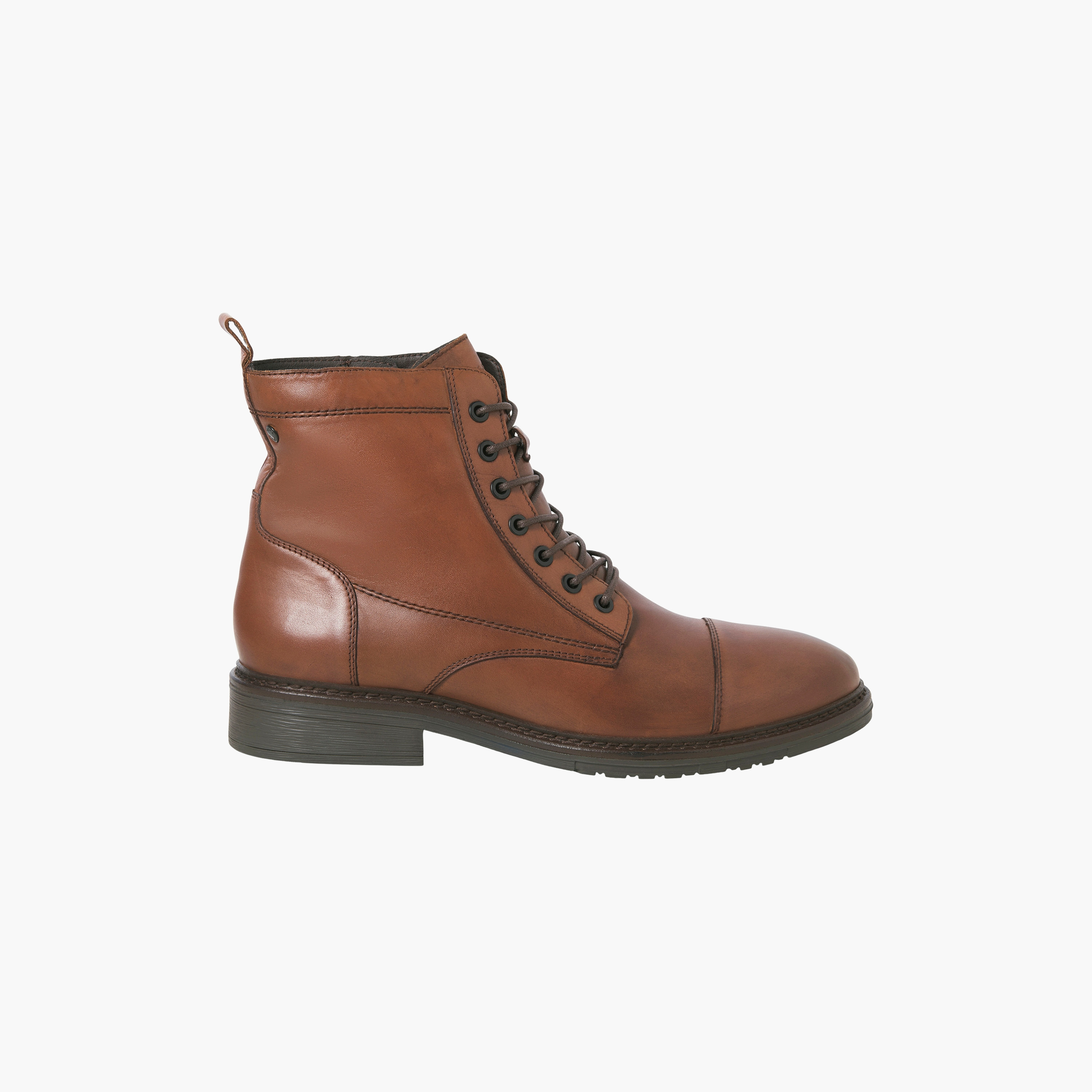 حذاء بوت رجالي برباط حتى الكاحل من جاك آند جونز | 12280227-men-shoes-boots-image-14