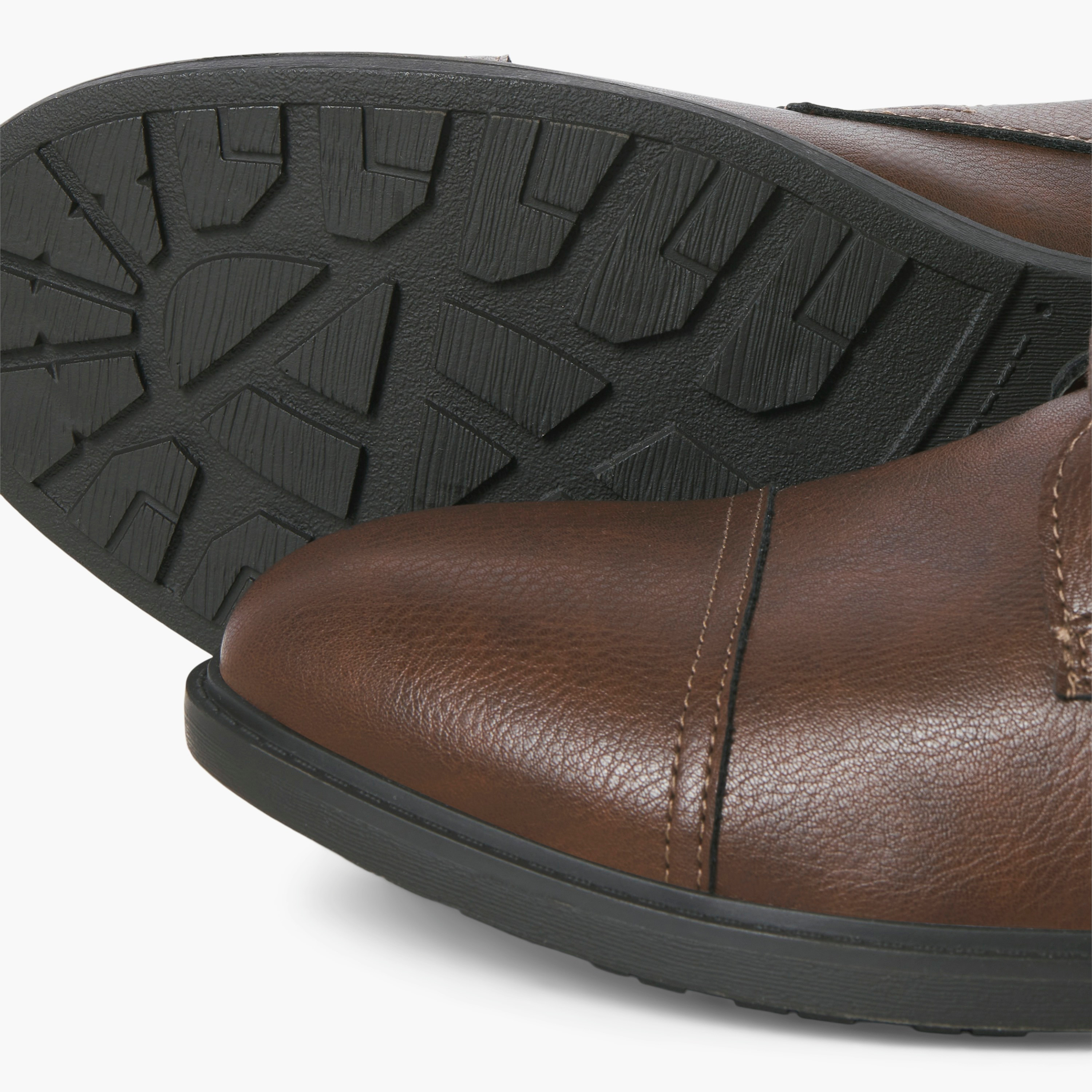 Jack & Jones Men's Lace-Up Ankle Boots | 12280572-men-shoes-boots-image-3