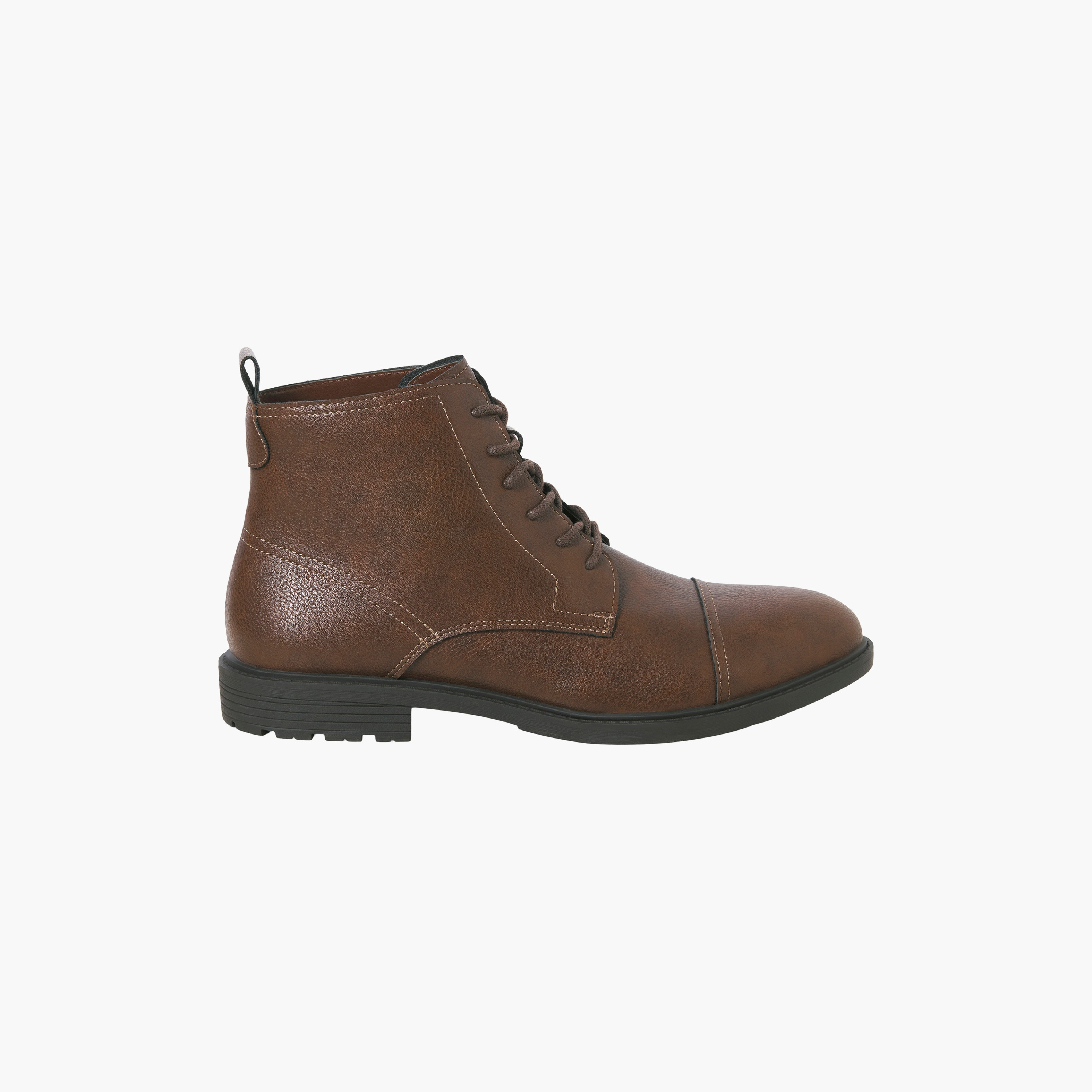 Jack & Jones Men's Lace-Up Ankle Boots | 12280572-men-shoes-boots-image-6