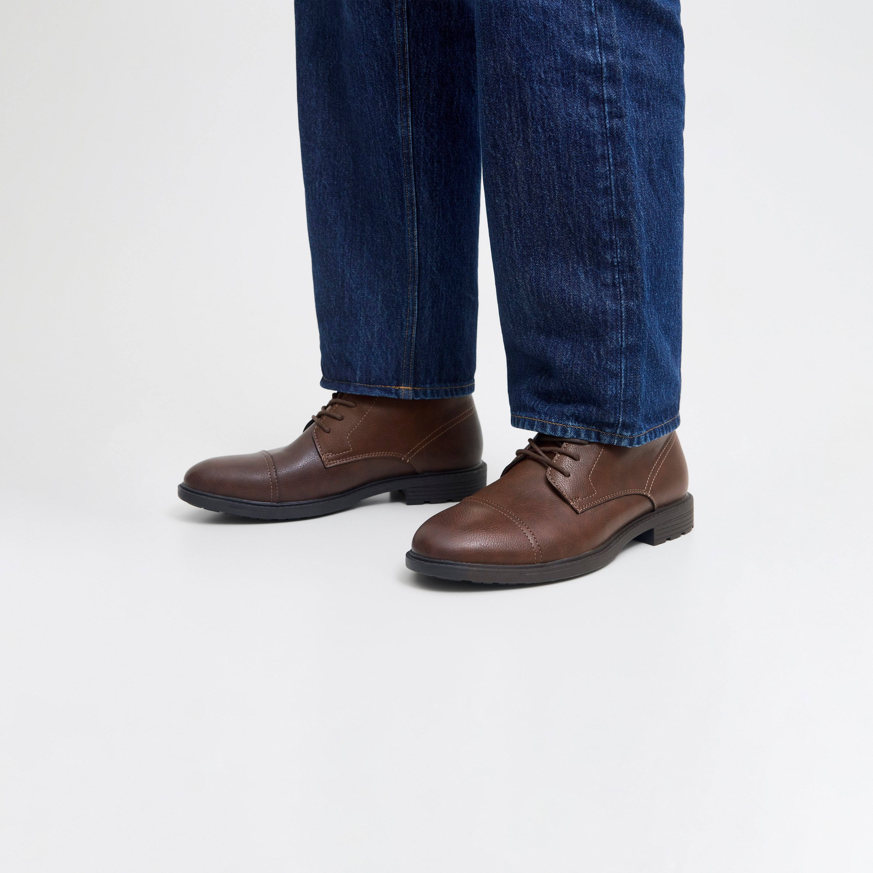 Jack & Jones Men's Lace-Up Ankle Boots | 12280572-men-shoes-boots-image-8