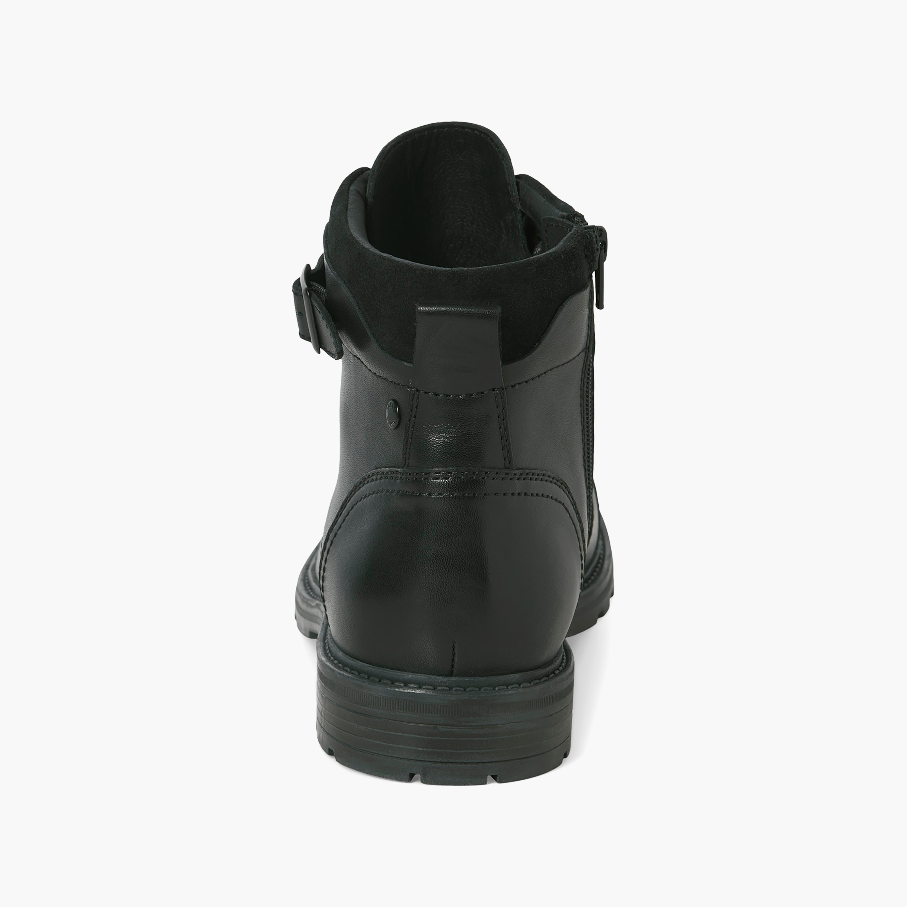 حذاء بوت رجالي برباط حتى الكاحل من جاك آند جونز | 12280818-men-shoes-boots-image-5