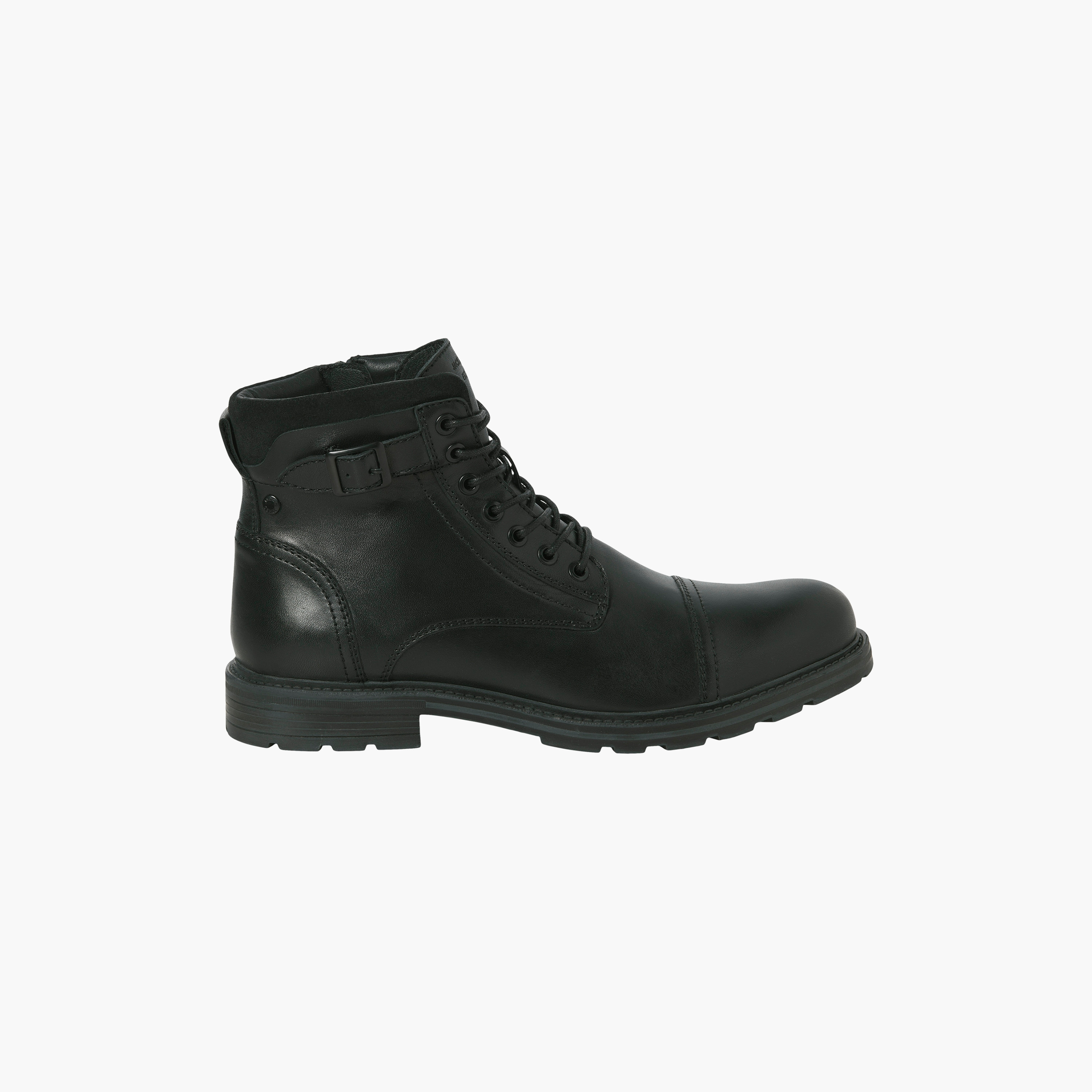 حذاء بوت رجالي برباط حتى الكاحل من جاك آند جونز | 12280818-men-shoes-boots-image-7