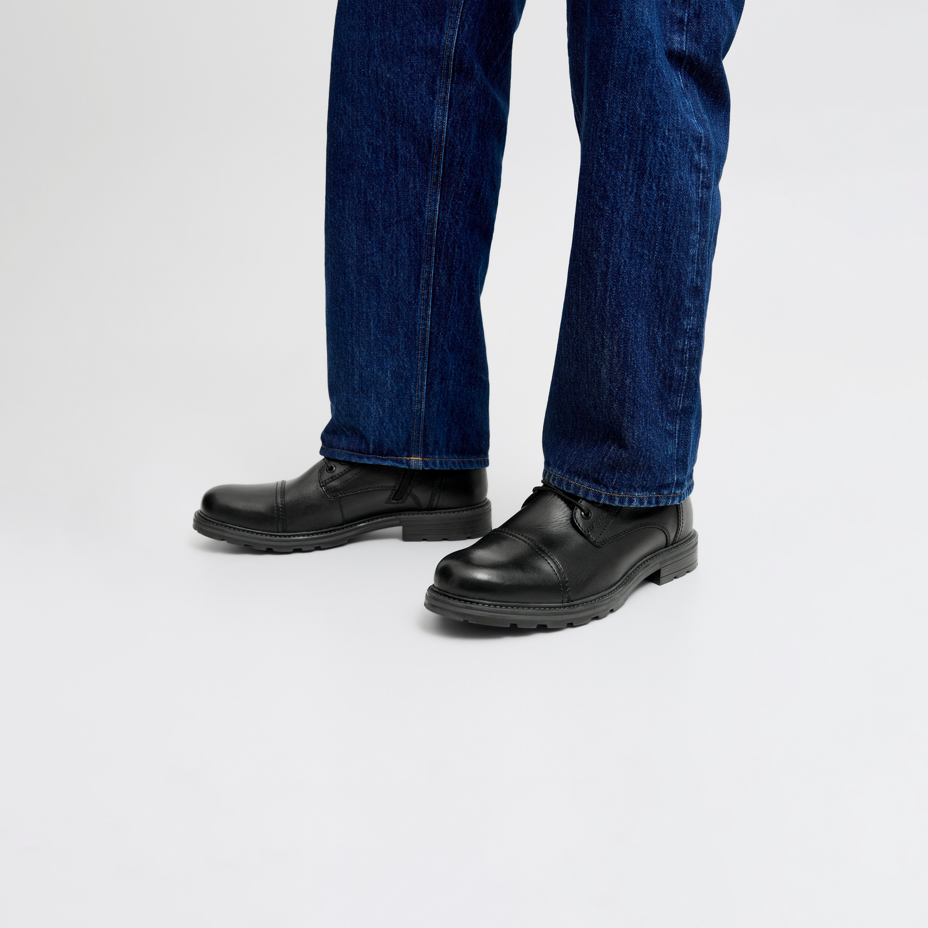 Jack & Jones Men's Lace-Up Ankle Boots | 12280818-men-shoes-boots-image-8