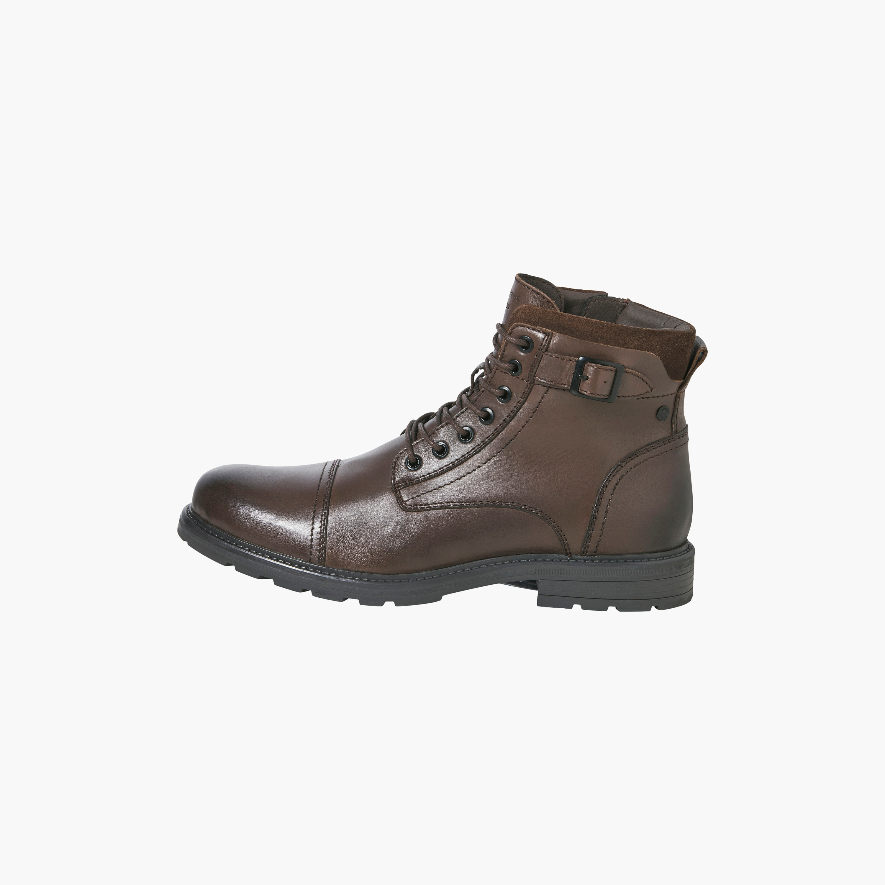 حذاء بوت رجالي برباط حتى الكاحل من جاك آند جونز | 12280818-men-shoes-boots-image-9